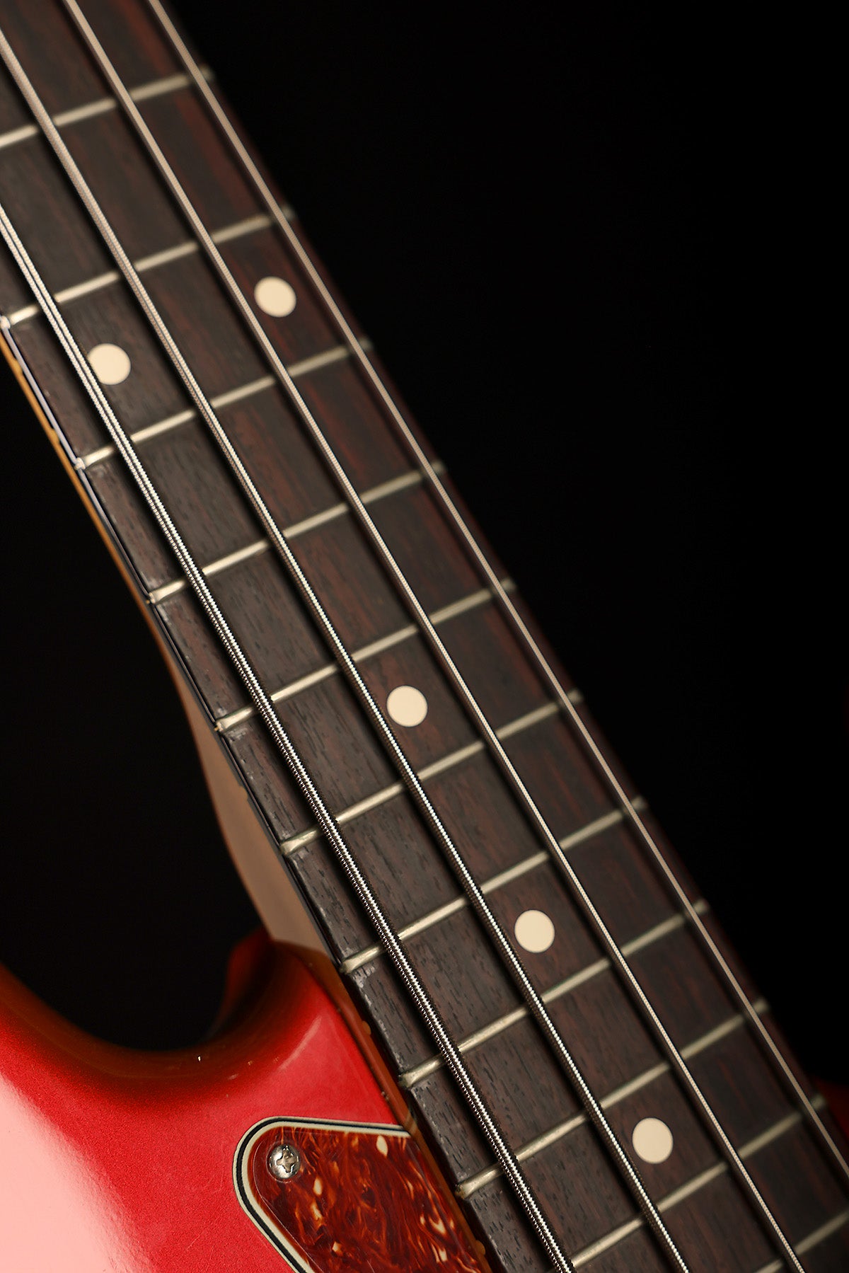 Fender Custom Shop 1960 Jazz Bass, Candy Apple Red - Bass Centre Music Store Melbourne