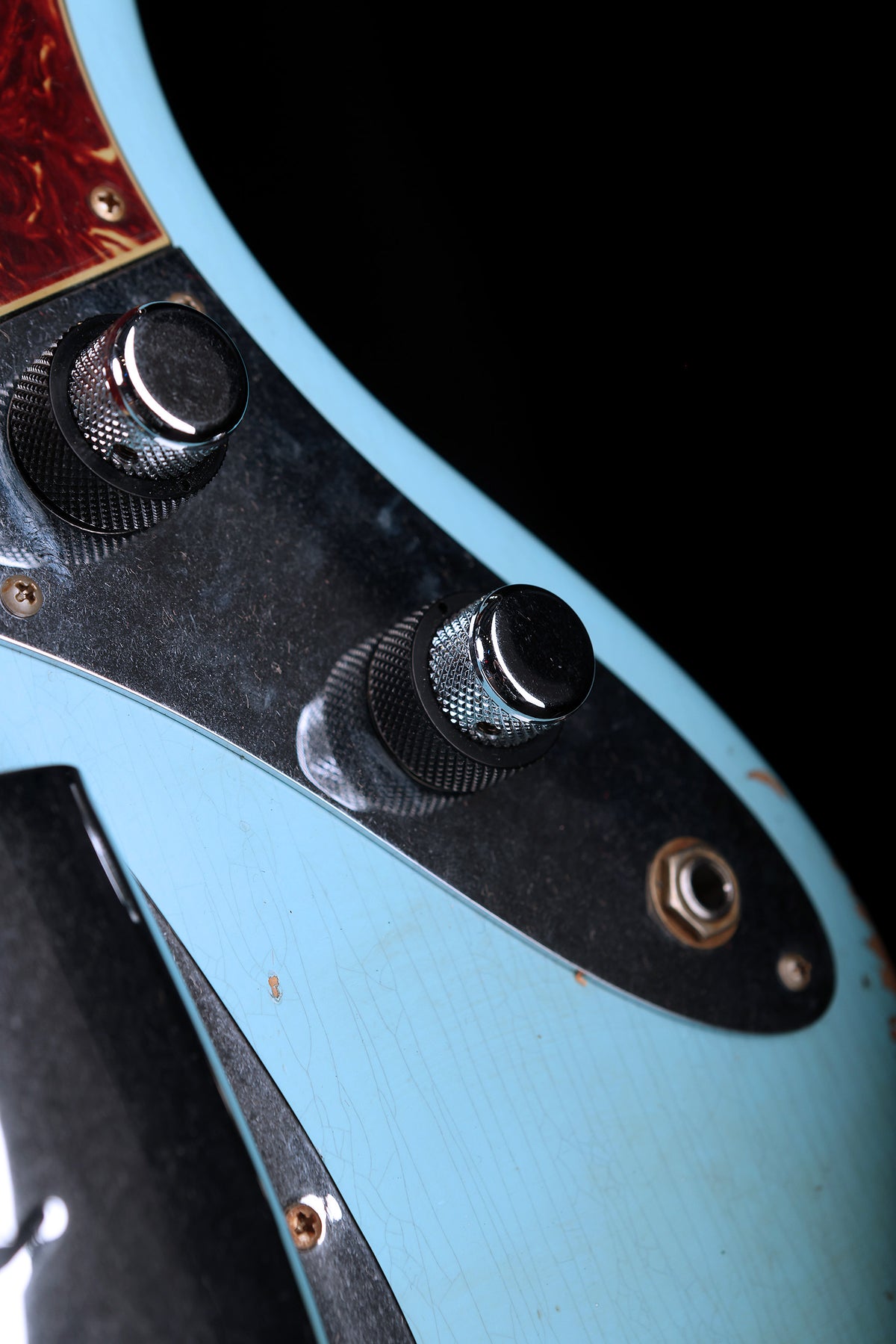 Fender Custom Shop 1961 Jazz Bass Relic Daphne Blue - Bass Centre Music Store Melbourne