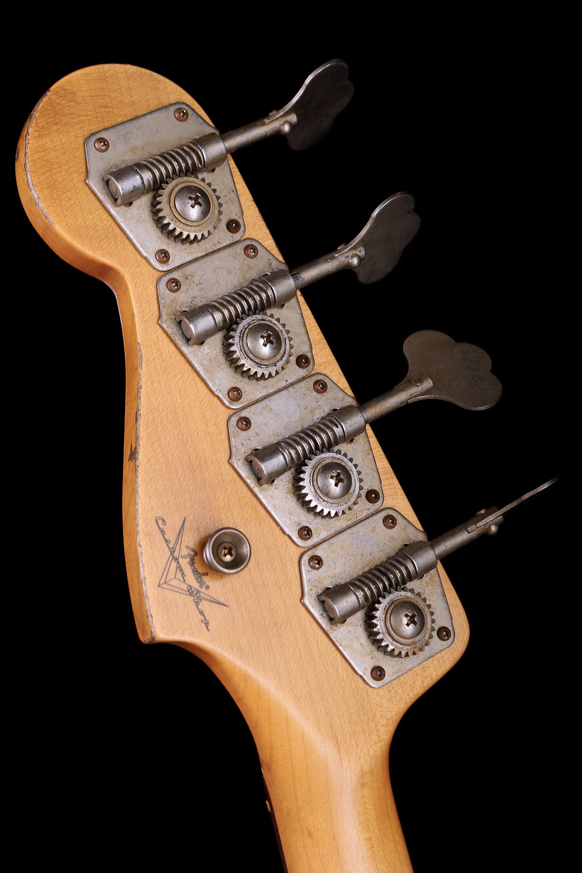 Fender Custom Shop 1961 Jazz Bass Relic Daphne Blue - Bass Centre Music Store Melbourne