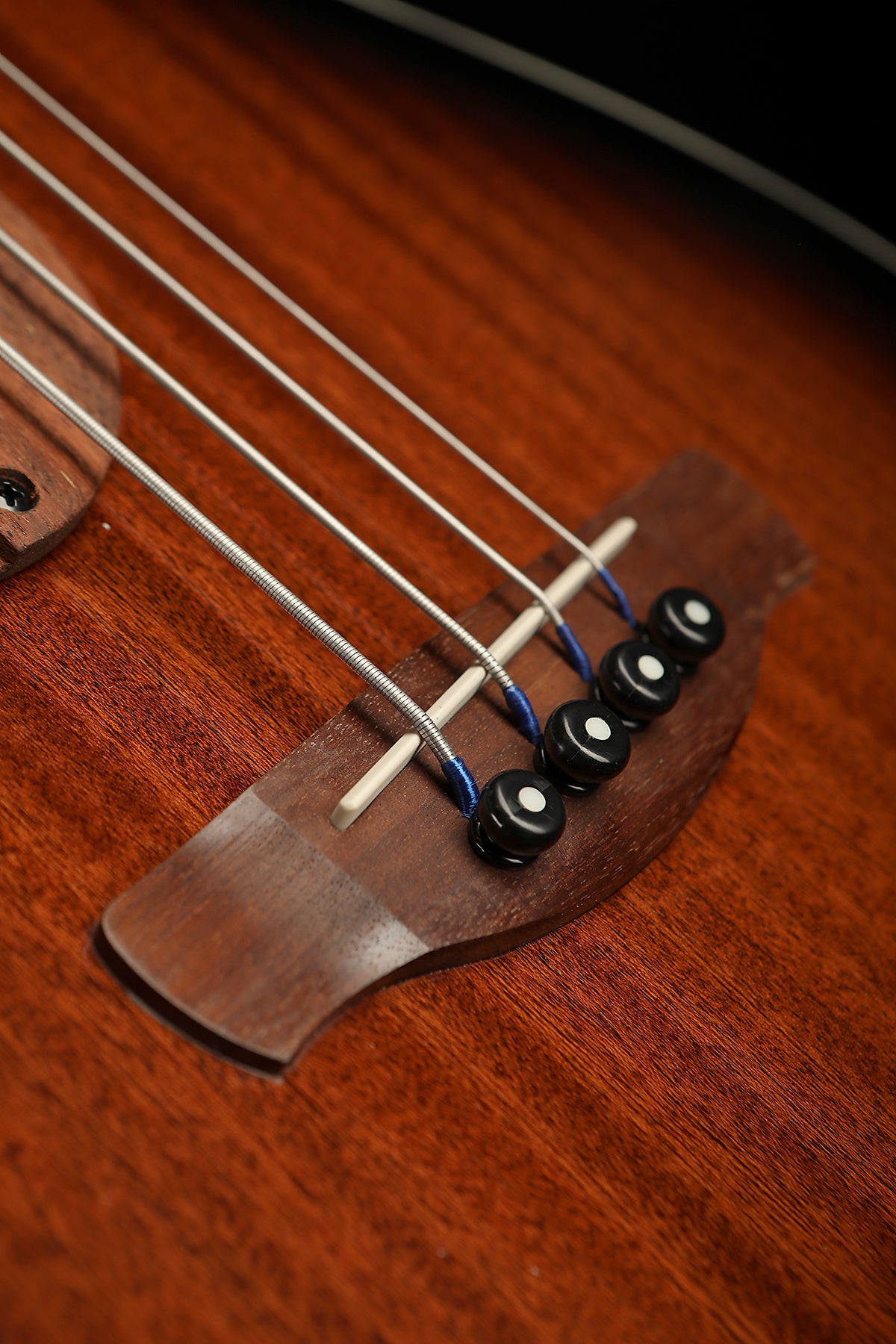 IBANEZ AEGB24FE Mahogany Sunburst Fretless Acoustic Bass - Bass Centre Music Store Melbourne