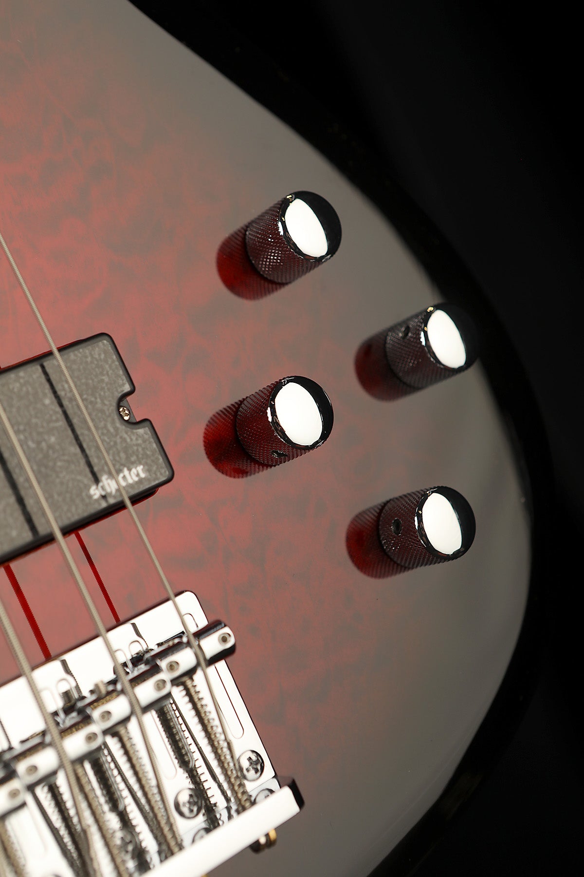 Schecter C-4 Plus Bass Cherry Burst - Bass Centre Music Store Melbourne