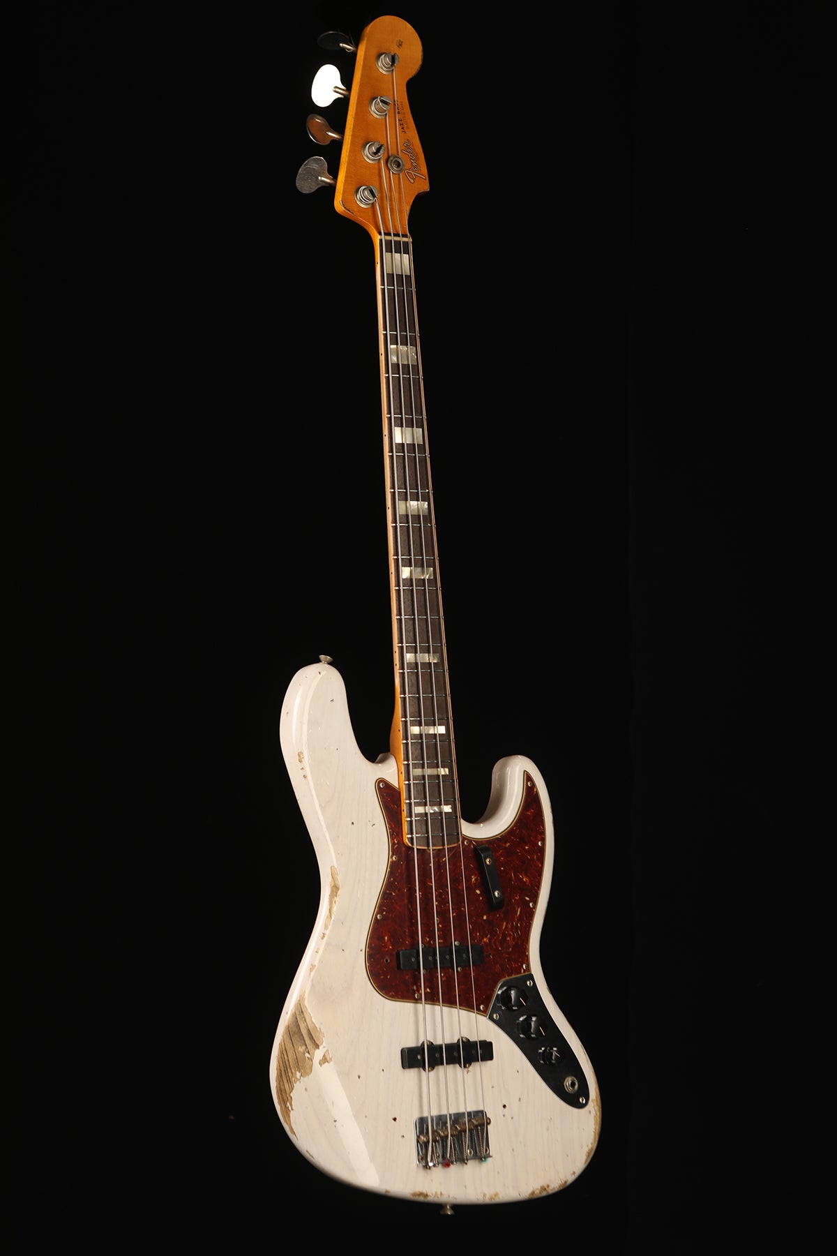 Fender Custom Shop 64 Jazz, Limited Edition White Blonde Ash - Bass Centre Music Store Melbourne