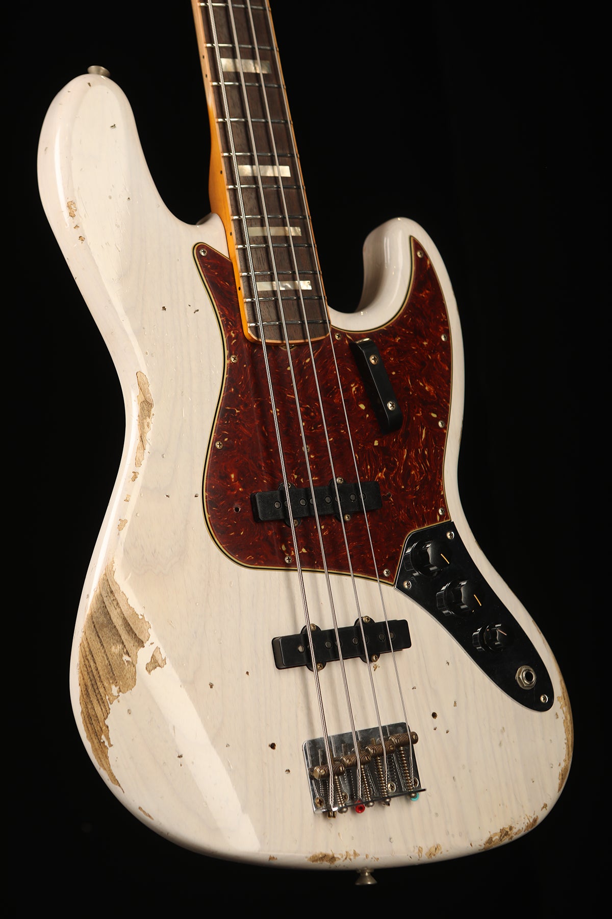 Fender Custom Shop 64 Jazz, Limited Edition White Blonde Ash - Bass Centre Music Store Melbourne