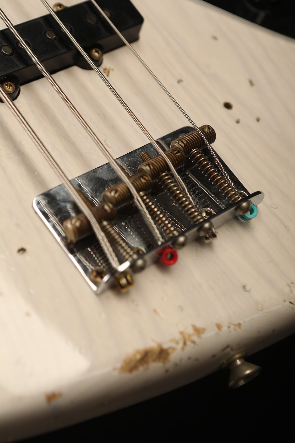 Fender Custom Shop 64 Jazz, Limited Edition White Blonde Ash - Bass Centre Music Store Melbourne