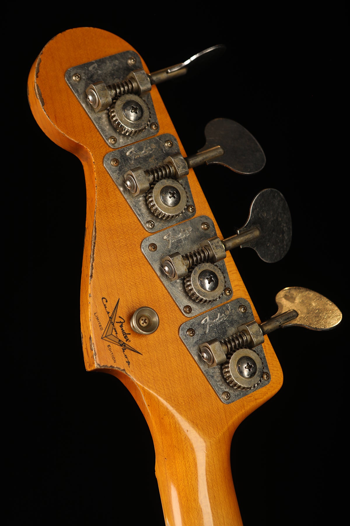 Fender Custom Shop 64 Jazz, Limited Edition White Blonde Ash - Bass Centre Music Store Melbourne