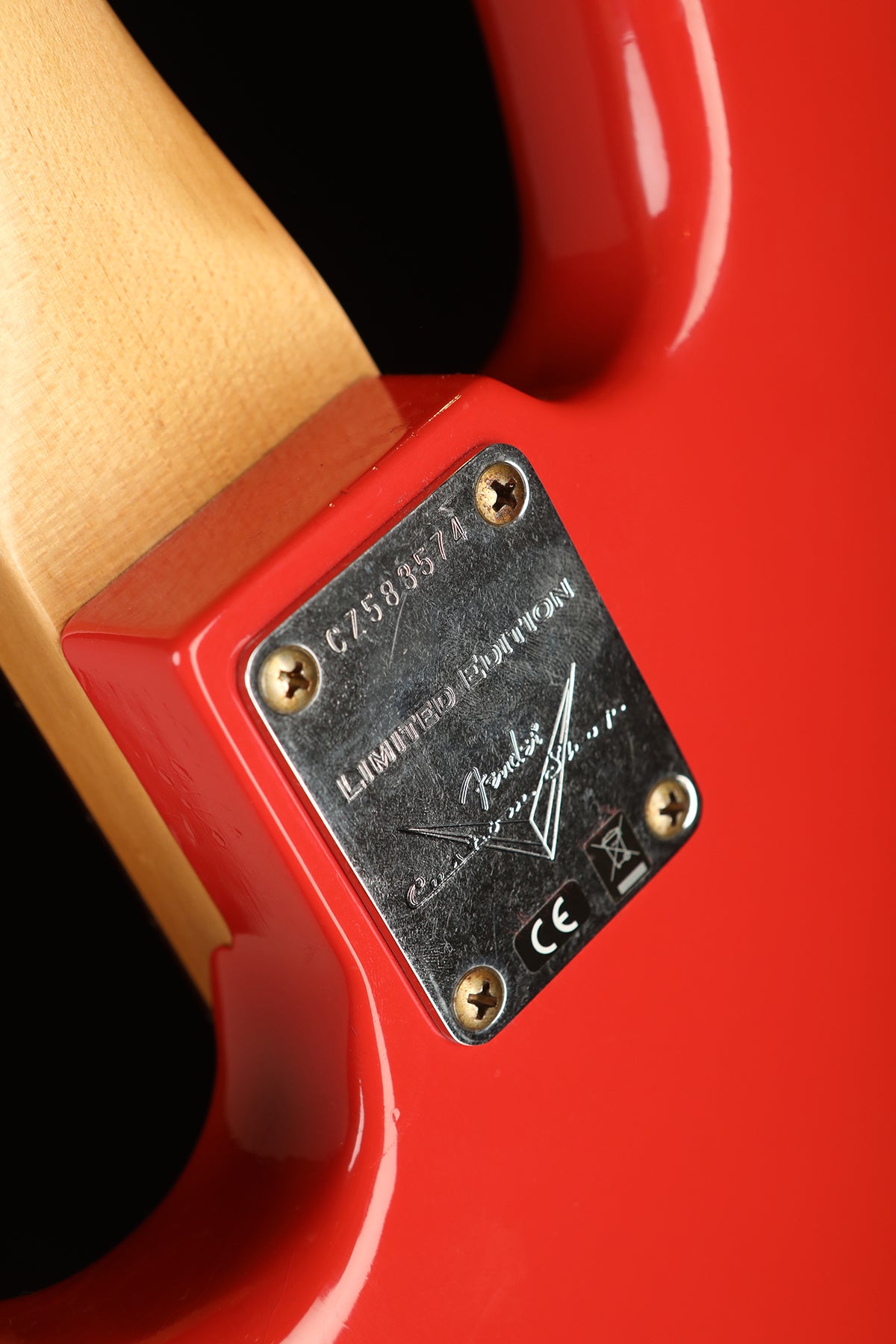 Fender Custom Shop LTD 64 Jazz Bass, Aged Fiesta Red, Journeyman Relic - Bass Centre Music Store Melbourne