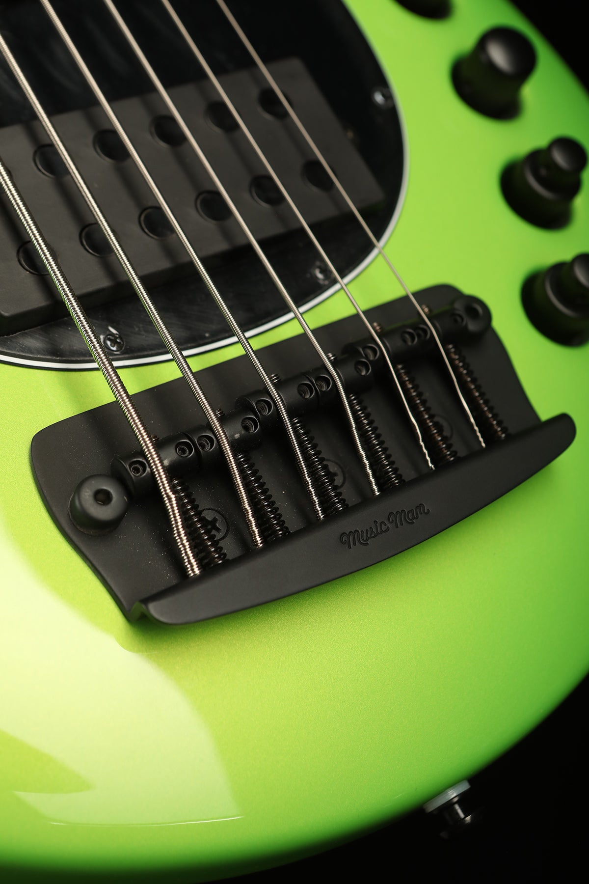 Ernie Ball Music Man Bongo 6 Mantis Green - Bass Centre Music Store Melbourne