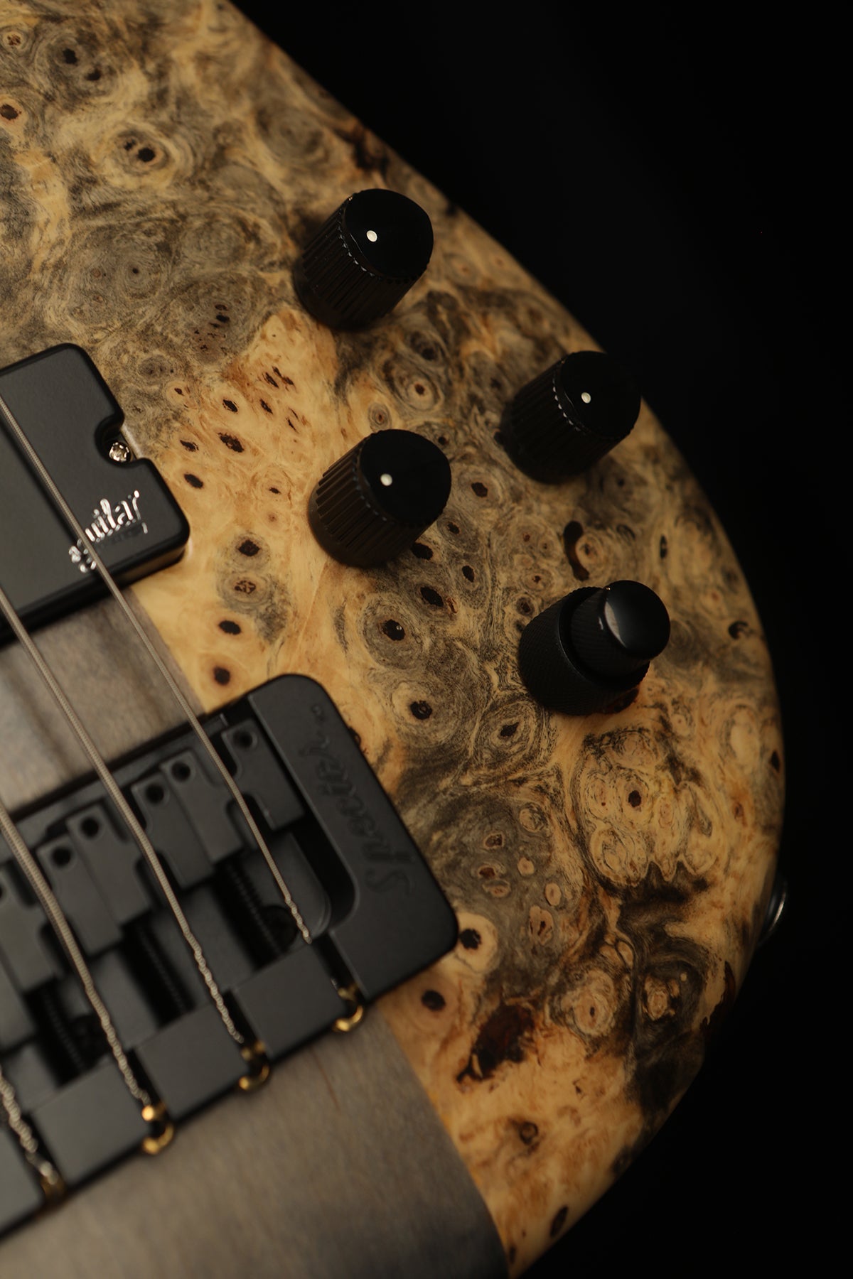 Spector USA Custom NS 5 Buckeye Burl Bass - Bass Centre Music Store Melbourne