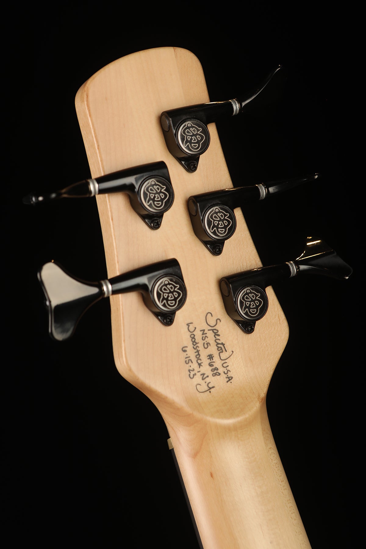 Spector USA Custom NS 5 Buckeye Burl Bass - Bass Centre Music Store Melbourne