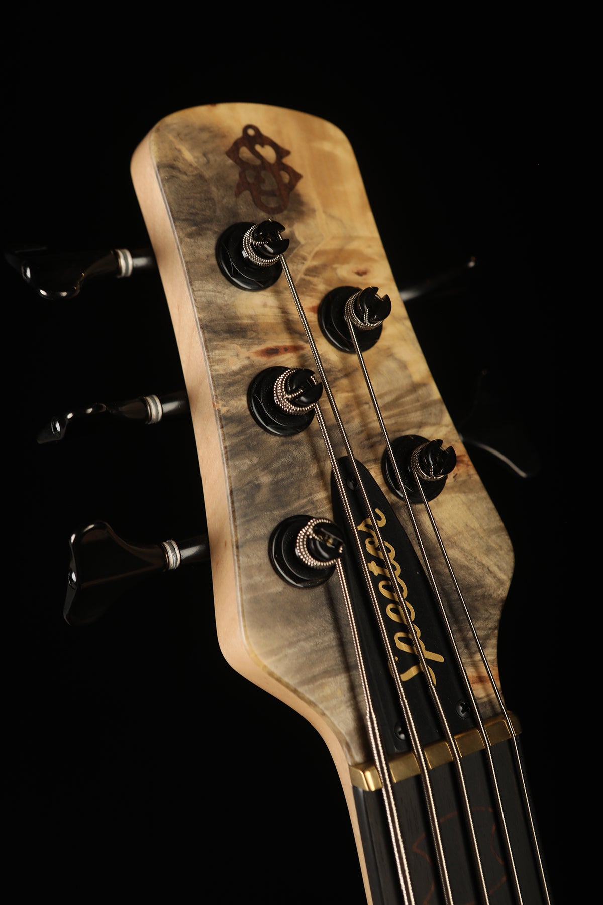 Spector USA Custom NS 5 Buckeye Burl Bass - Bass Centre Music Store Melbourne
