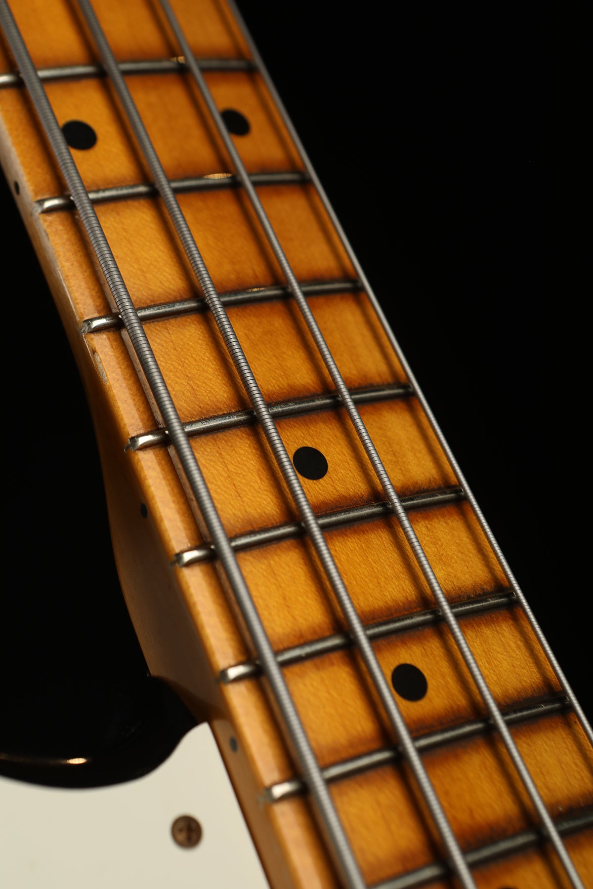 Fender Custom Shop Limited Edition &#39;54 Precision Bass® Journeyman Relic® Black Paisley - Bass Centre Music Store Melbourne