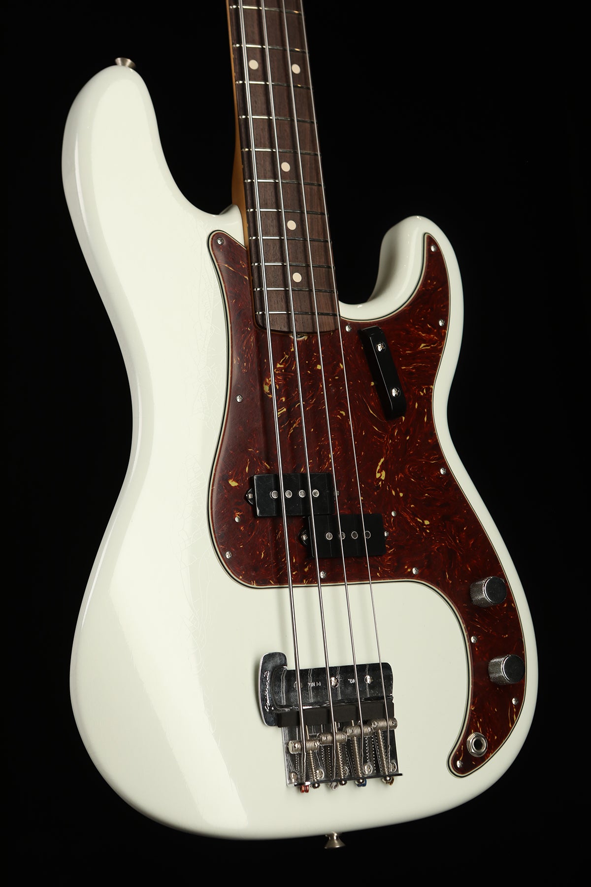 Fender Custom Shop Sean Hurley Signature 1961 Precision Olympic White - Bass Centre Music Store Melbourne