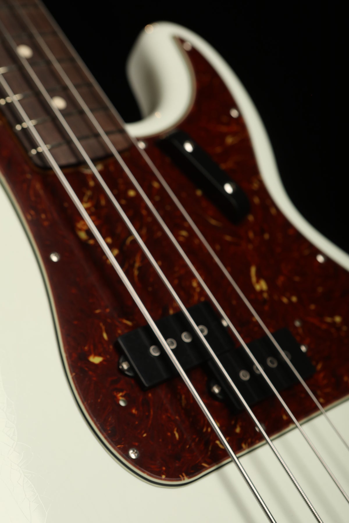 Fender Custom Shop Sean Hurley Signature 1961 Precision Olympic White - Bass Centre Music Store Melbourne