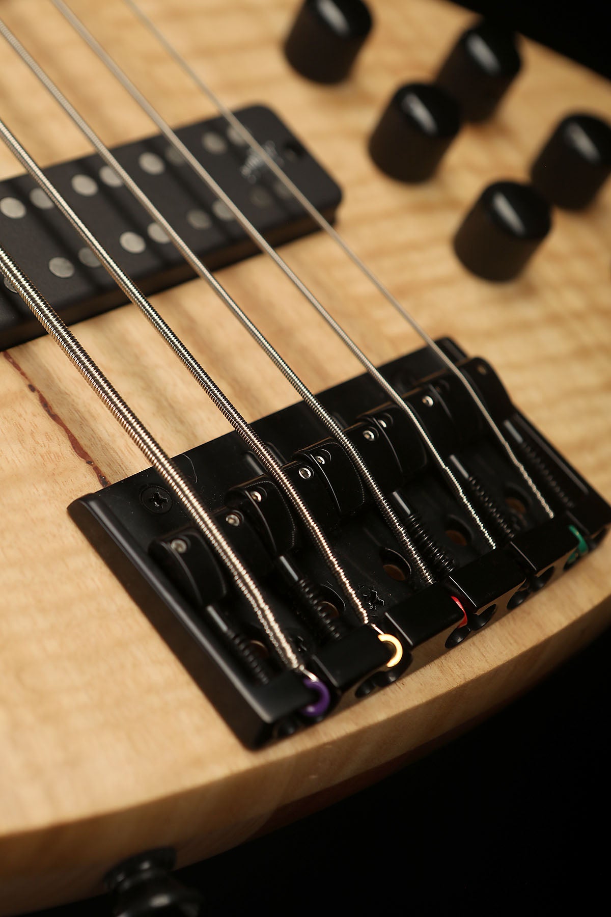 Cole Clark LLB5 Figured Mountain Ash 5 string - Bass Centre Music Store Melbourne