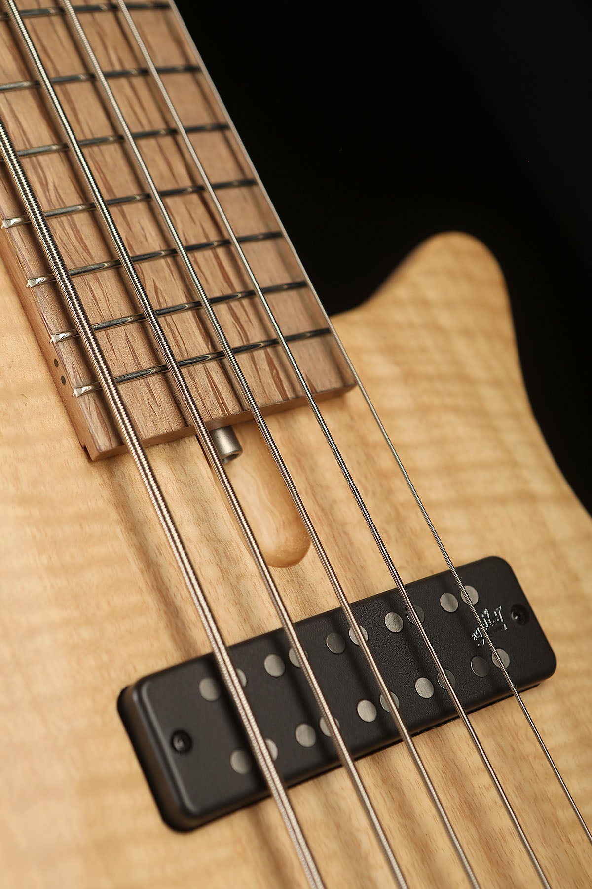 Cole Clark LLB5 Figured Mountain Ash 5 string - Bass Centre Music Store Melbourne