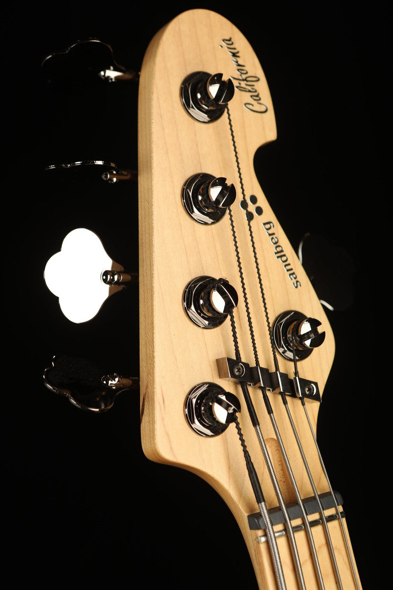 Sandberg California Central 4 String Black Ash - Bass Centre Music Store Melbourne