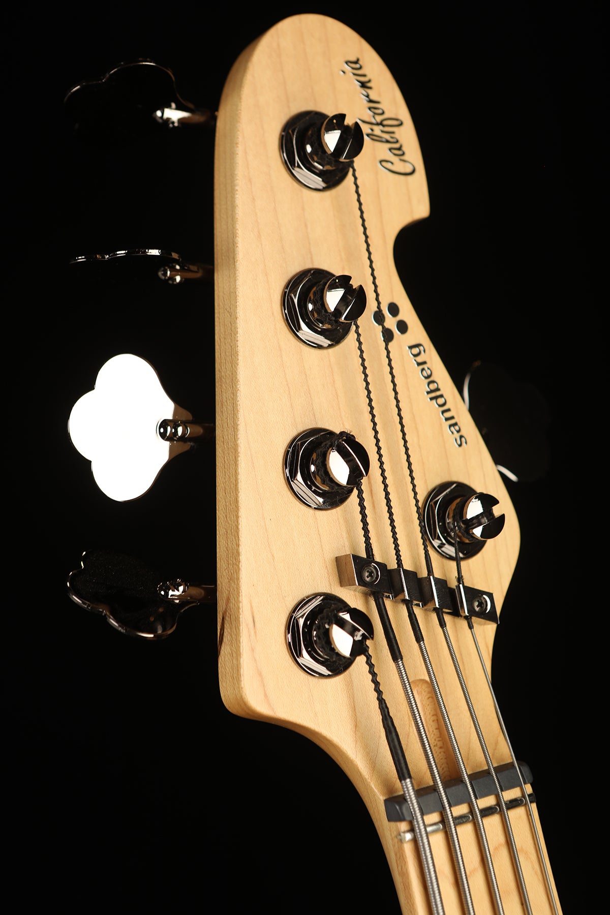 Sandberg California Central 5 String Black Ash - Bass Centre Music Store Melbourne