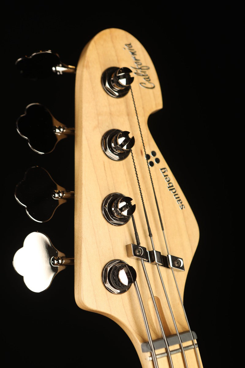 Sandberg California Central 4 String Black Ash - Bass Centre Music Store Melbourne
