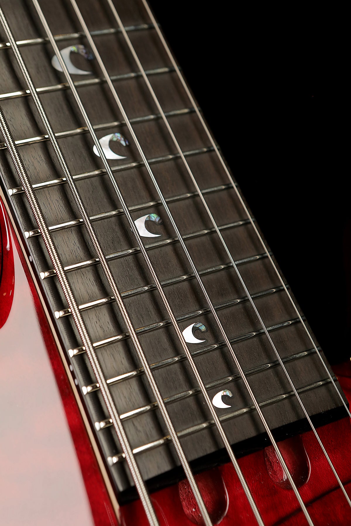 Yamaha TRB JP2 John Patitucci 6 String Bass Trans Red - Bass Centre Music Store Melbourne