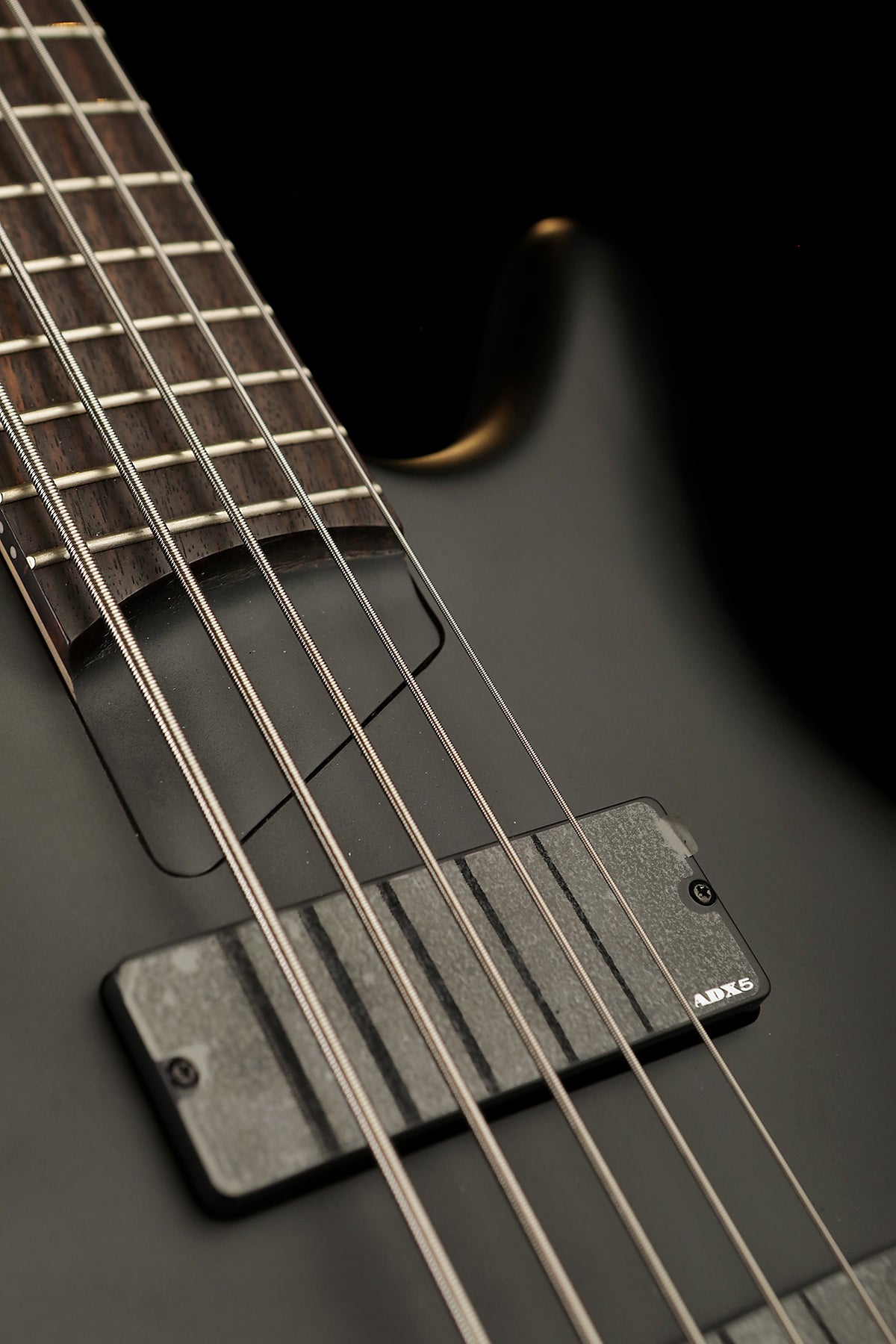 Ibanez Fieldy K5 Bass in Flat Black - Bass Centre Music Store Melbourne