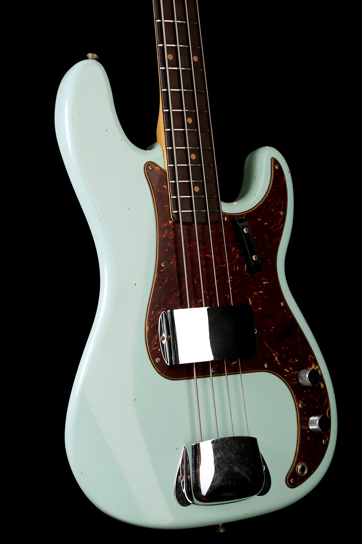 Fender Custom Shop 1963 Precision Journeyman Relic Aged Surf Green - Bass Centre Music Store Melbourne