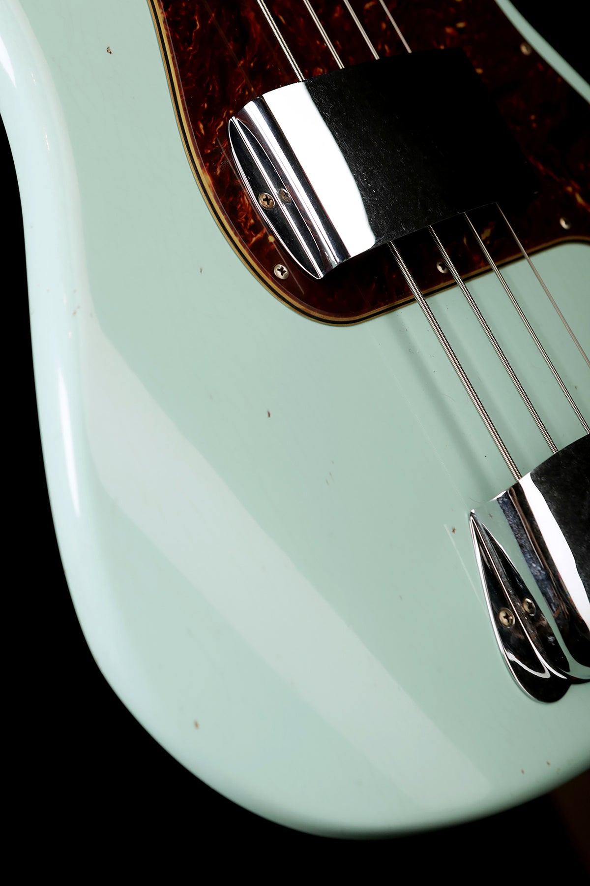 Fender Custom Shop 1963 Precision Journeyman Relic Aged Surf Green - Bass Centre Music Store Melbourne