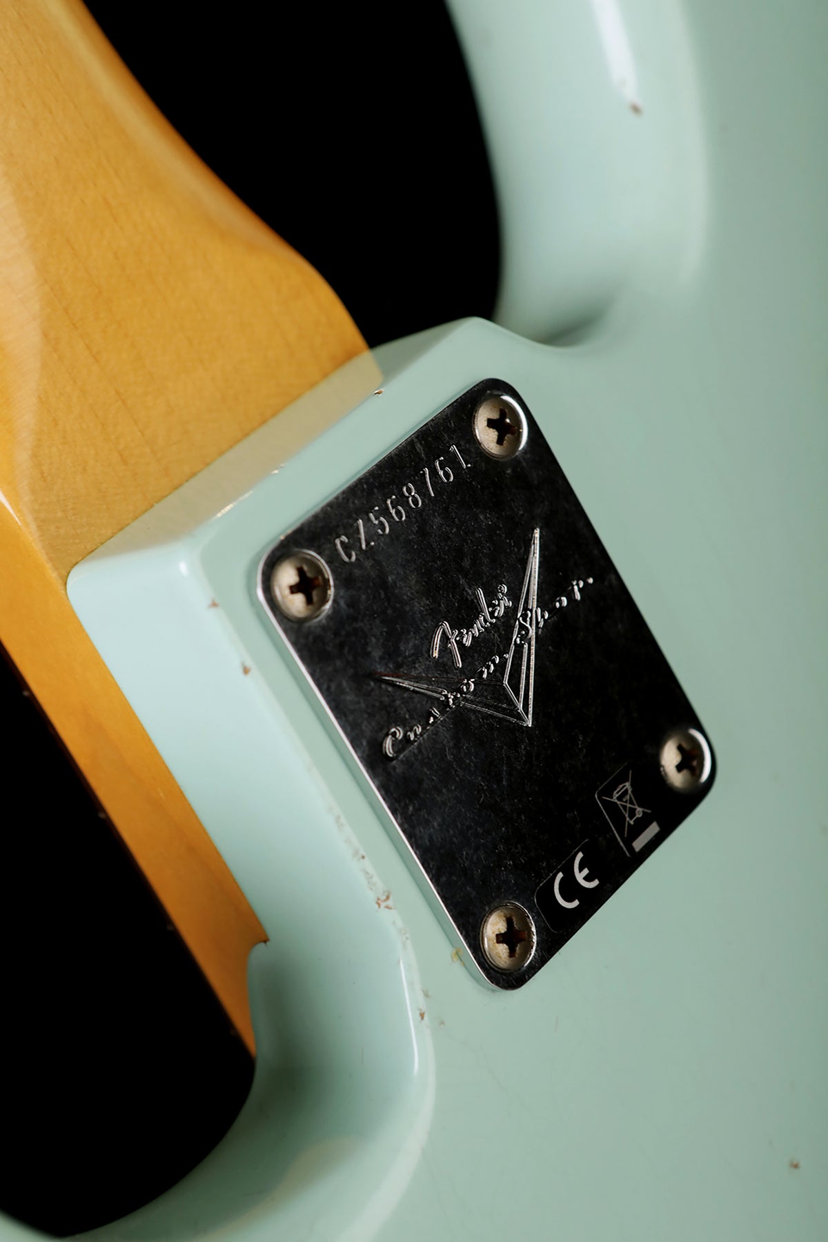 Fender Custom Shop 1963 Precision Journeyman Relic Aged Surf Green - Bass Centre Music Store Melbourne