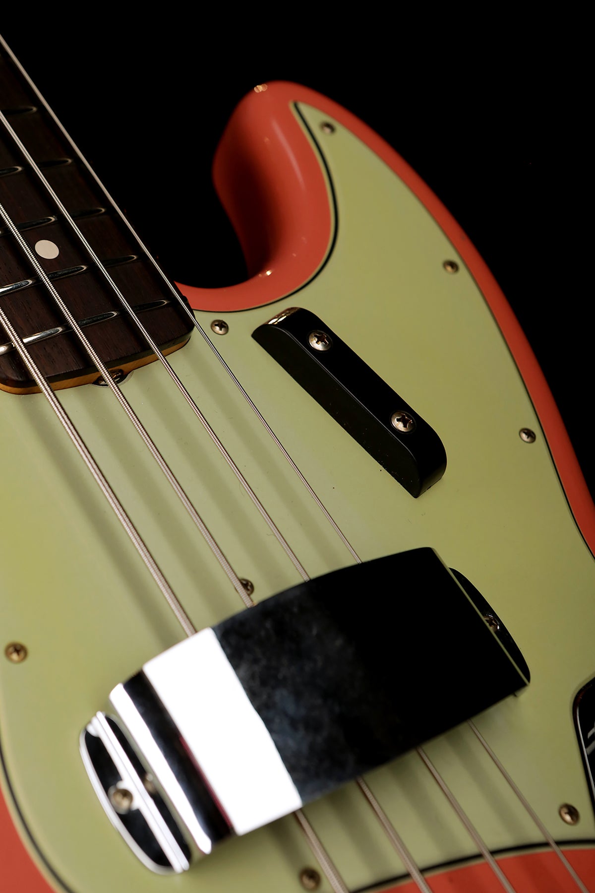 Fender Custom Shop Jazz 1964 Journeyman Relic Tahitian Coral - Bass Centre Music Store Melbourne