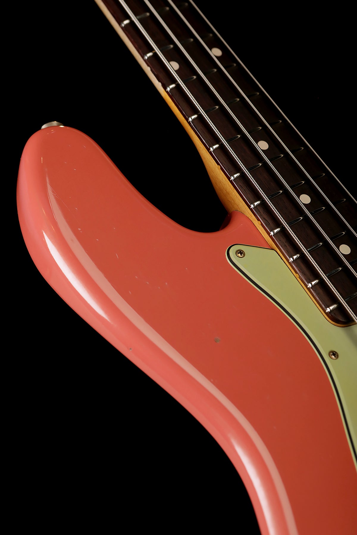 Fender Custom Shop Jazz 1964 Journeyman Relic Tahitian Coral - Bass Centre Music Store Melbourne