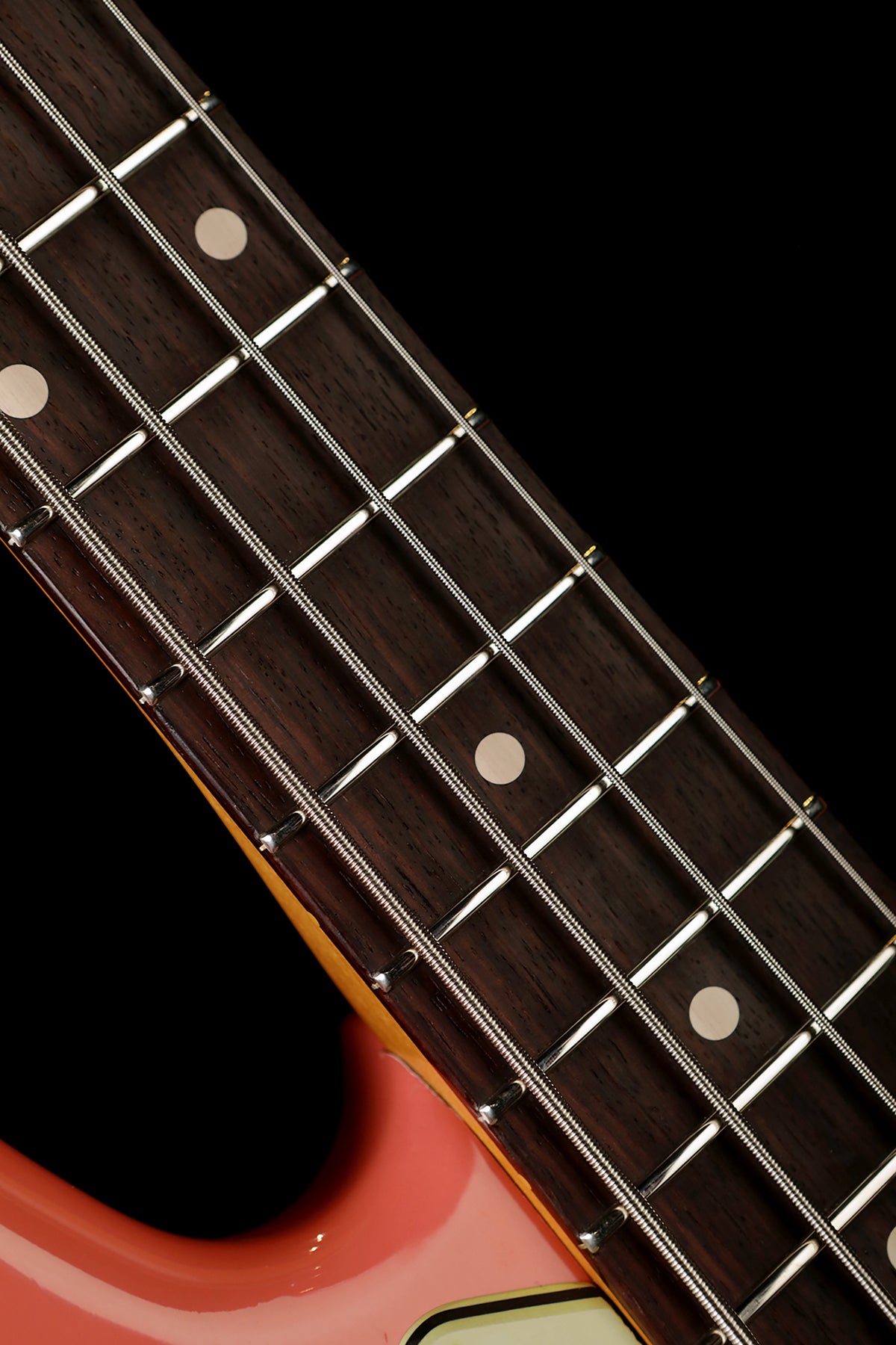 Fender Custom Shop Jazz 1964 Journeyman Relic Tahitian Coral - Bass Centre Music Store Melbourne