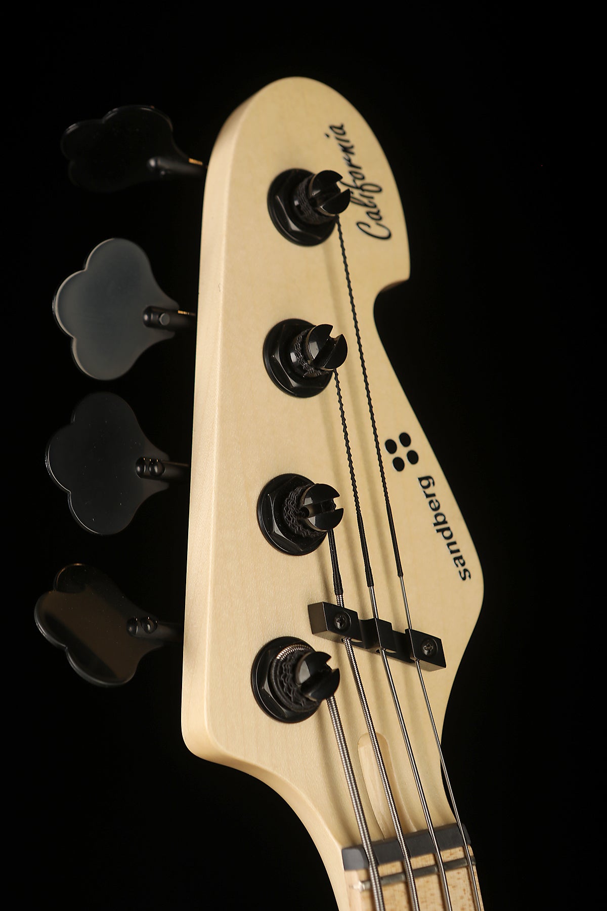 Sandberg TT4 Superlight 4 String Black w/Maple - Bass Centre Music Store Melbourne