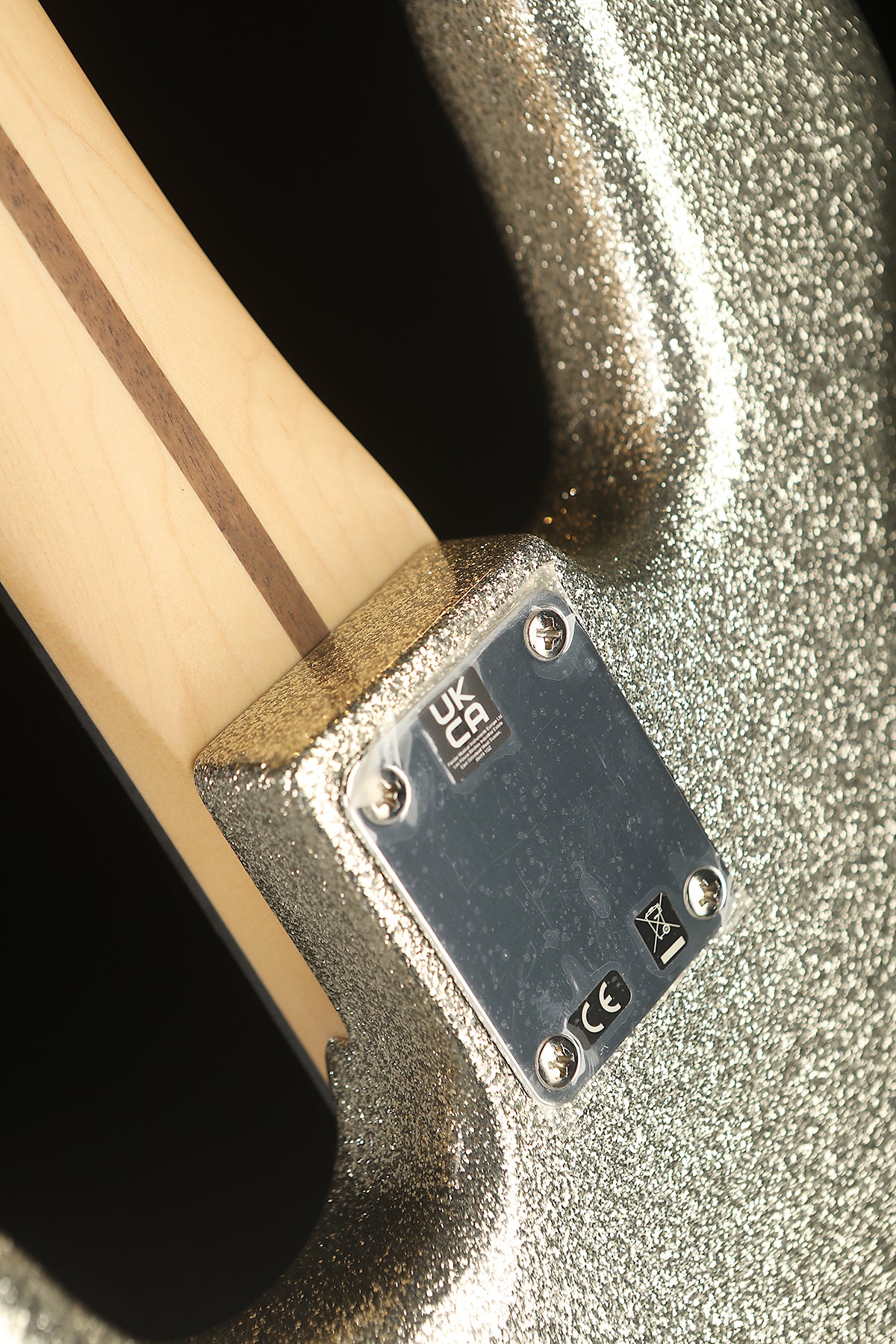 Fender Mikey Way Jazz, Limited Edition Silver Sparkle - Bass Centre Music Store Melbourne