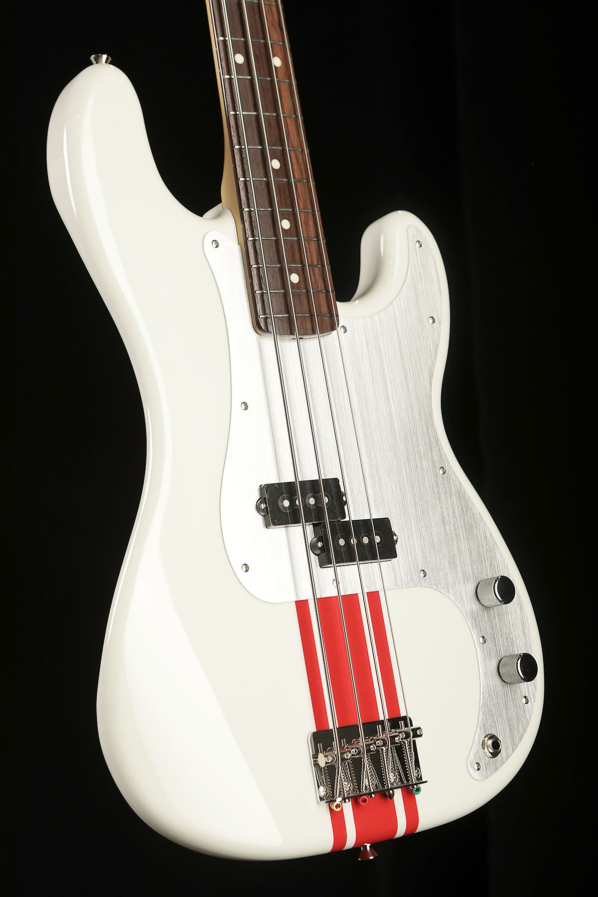 Fender Japan Traditional 60's Precision Olympic White w/Red