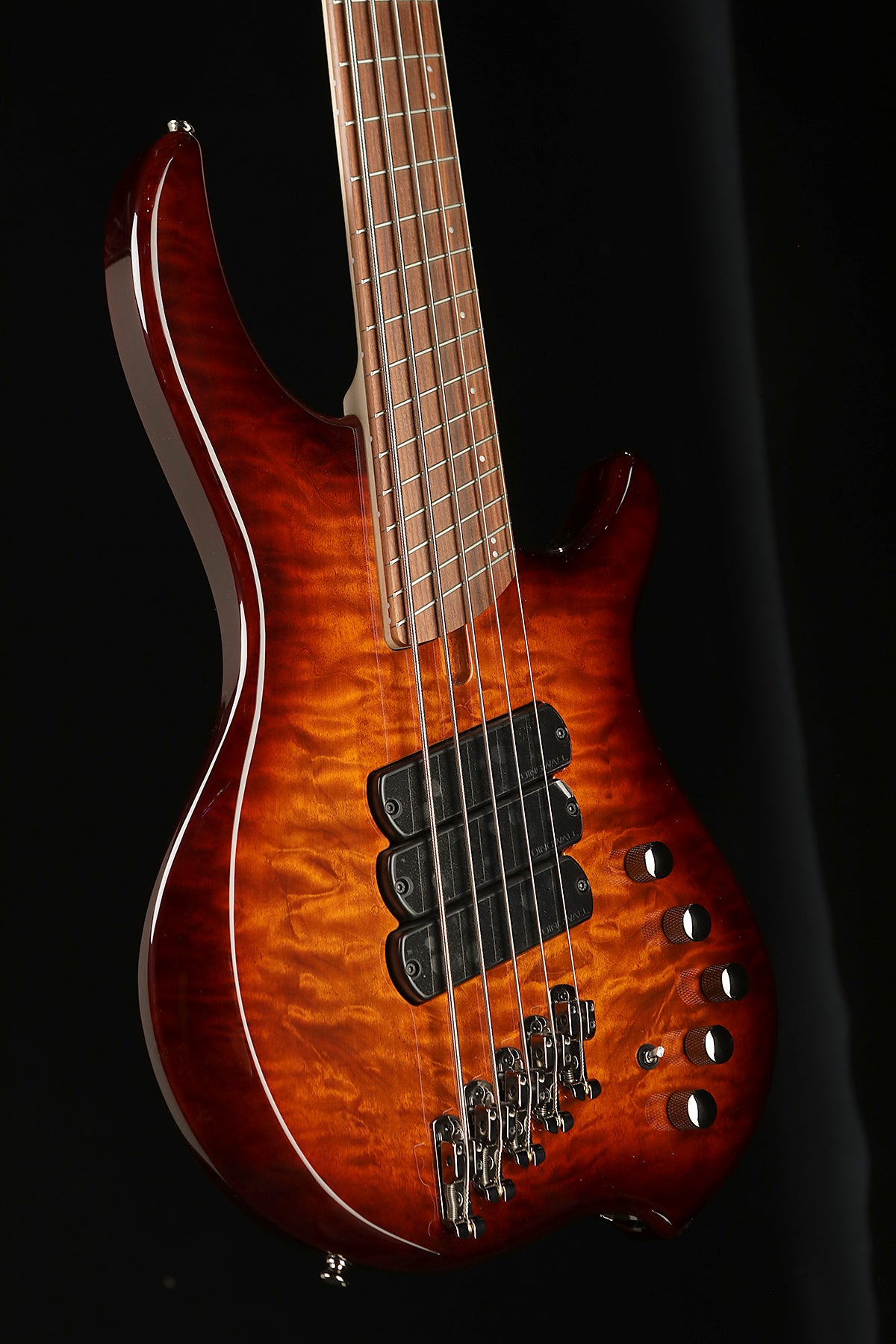 Dingwall Combustion 5 Quilt Top, 3X, Vintage Burst - Bass Centre Music Store Melbourne