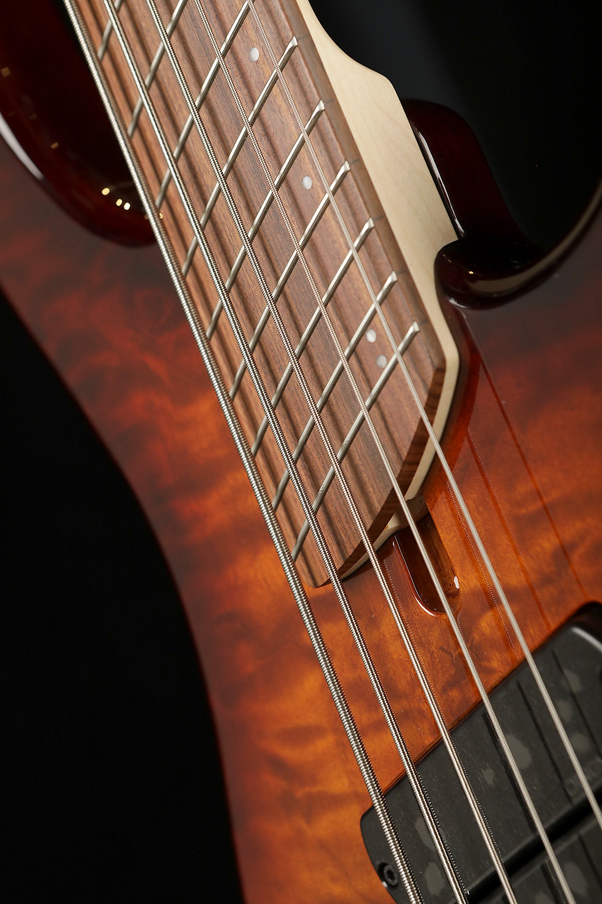 Dingwall Combustion 5 Quilt Top, 3X, Vintage Burst - Bass Centre Music Store Melbourne