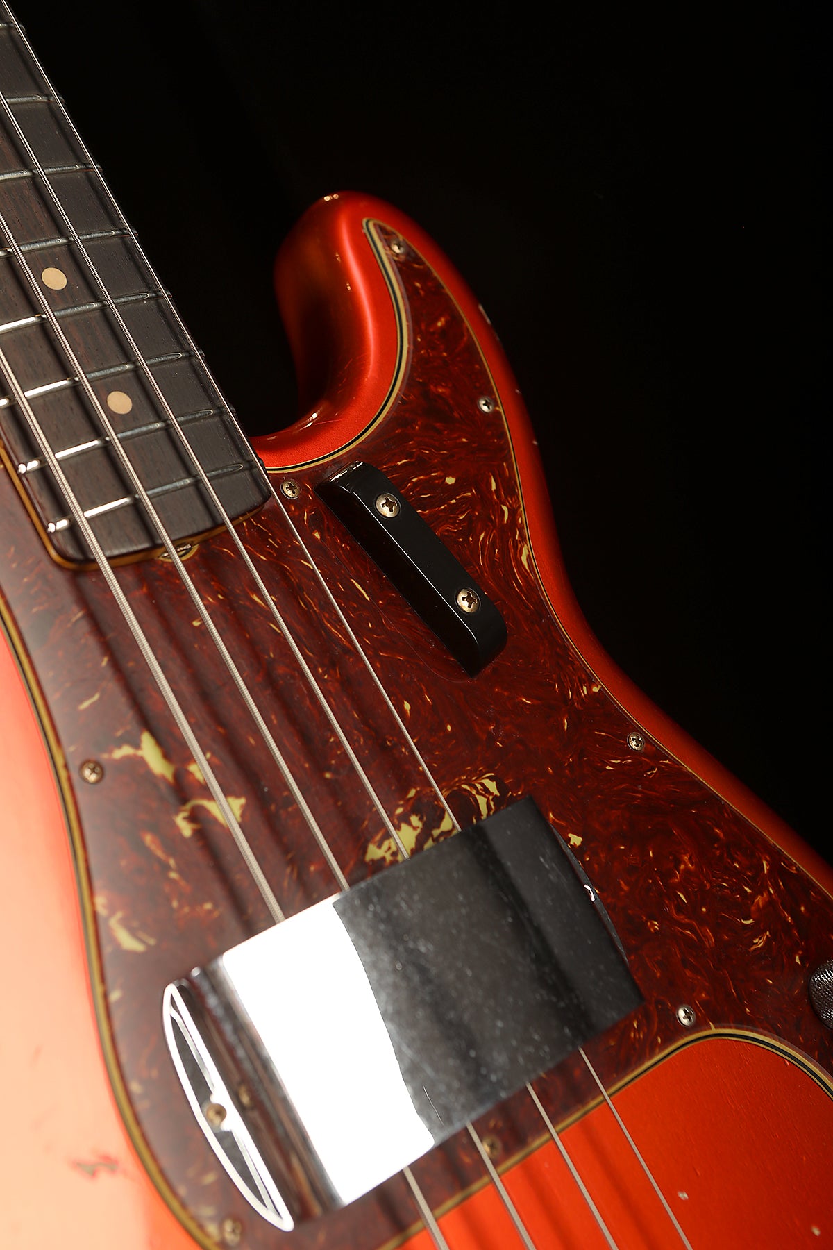 Fender Custom Shop 64 Precision Bass Candy Tangerine - Bass Centre Music Store Melbourne