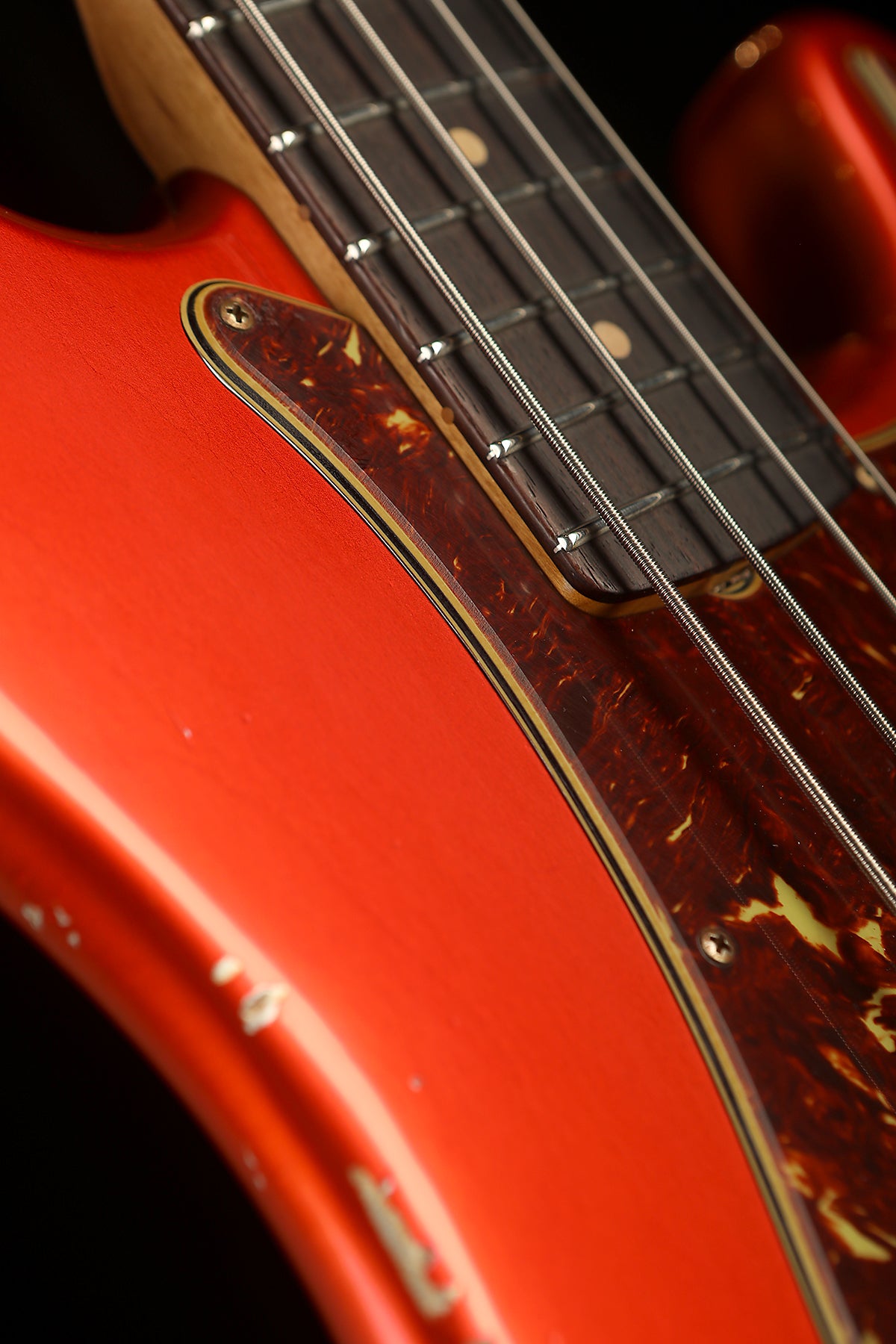 Fender Custom Shop 64 Precision Bass Candy Tangerine - Bass Centre Music Store Melbourne