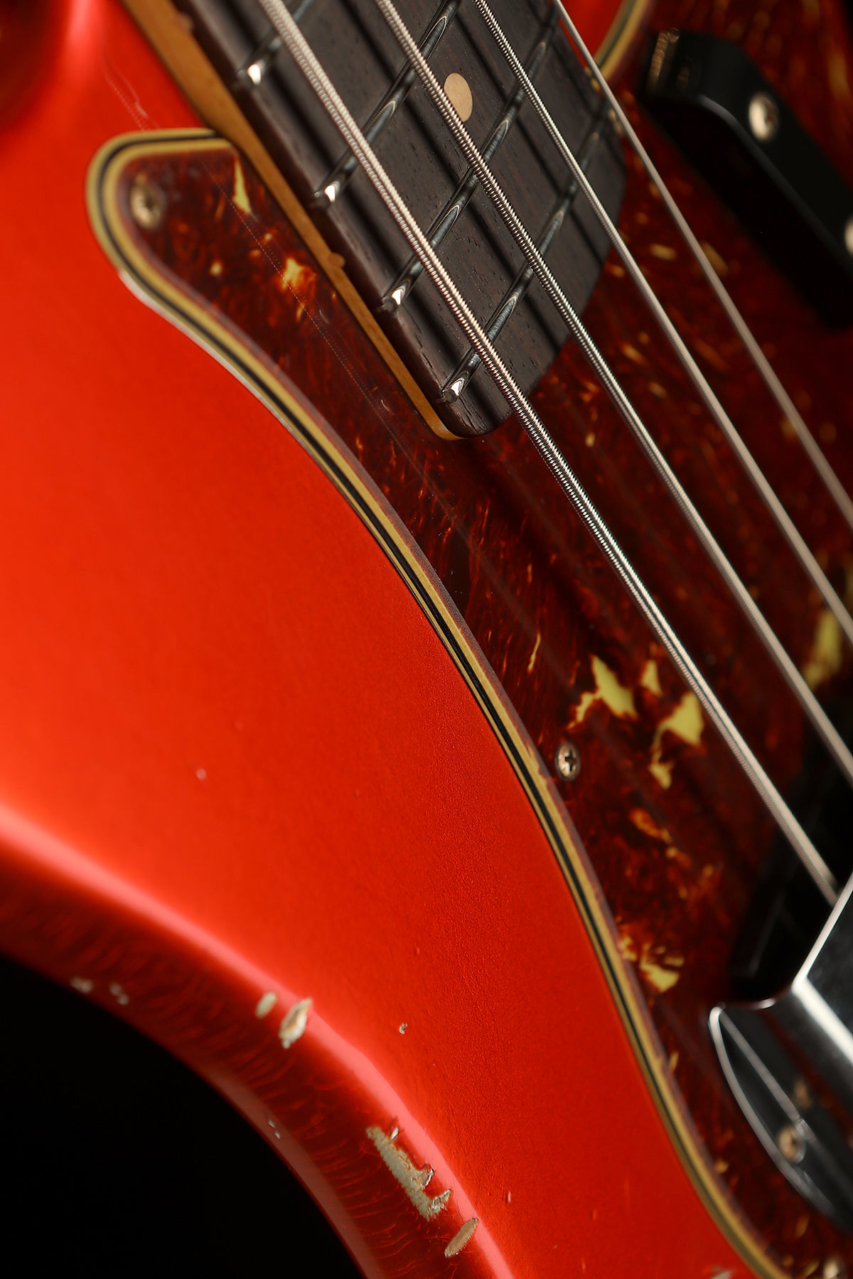 Fender Custom Shop 64 Precision Bass Candy Tangerine - Bass Centre Music Store Melbourne