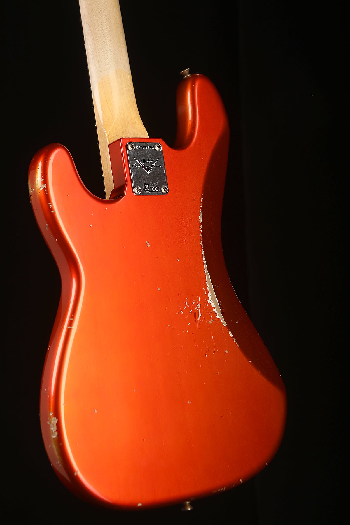 Fender Custom Shop 64 Precision Bass Candy Tangerine - Bass Centre Music Store Melbourne
