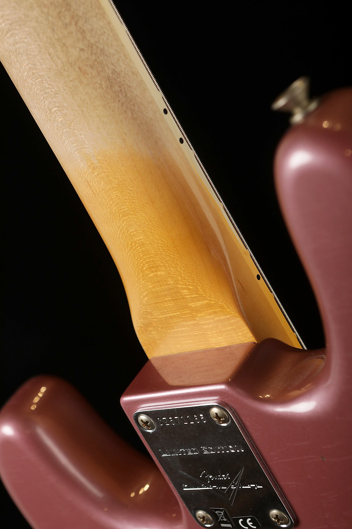 Fender Custom Shop Ltd Ed P Bass Special Journeyman Relic Burgandy Mist Metallic - Bass Centre Music Store Melbourne