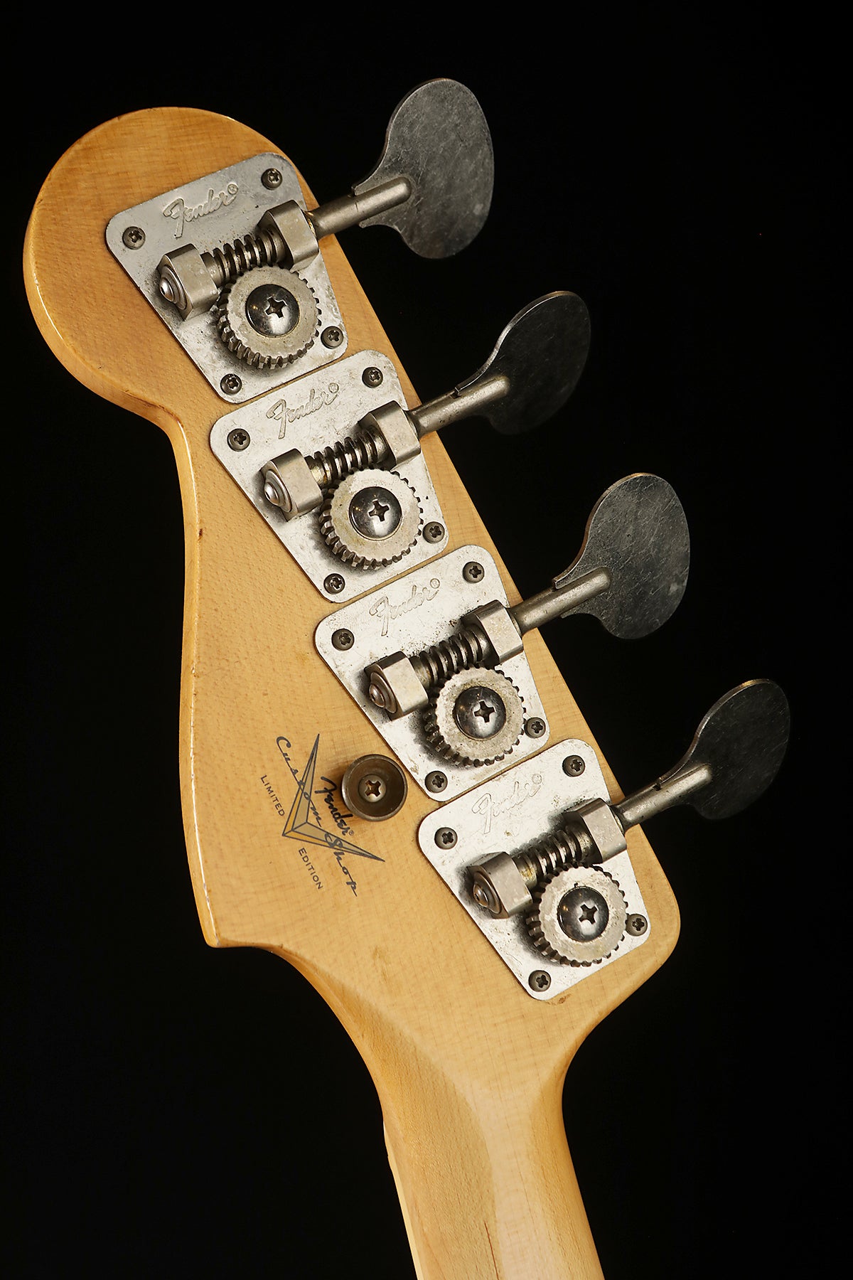 Fender Custom Shop Ltd Ed P Bass Special Journeyman Relic Burgandy Mist Metallic - Bass Centre Music Store Melbourne