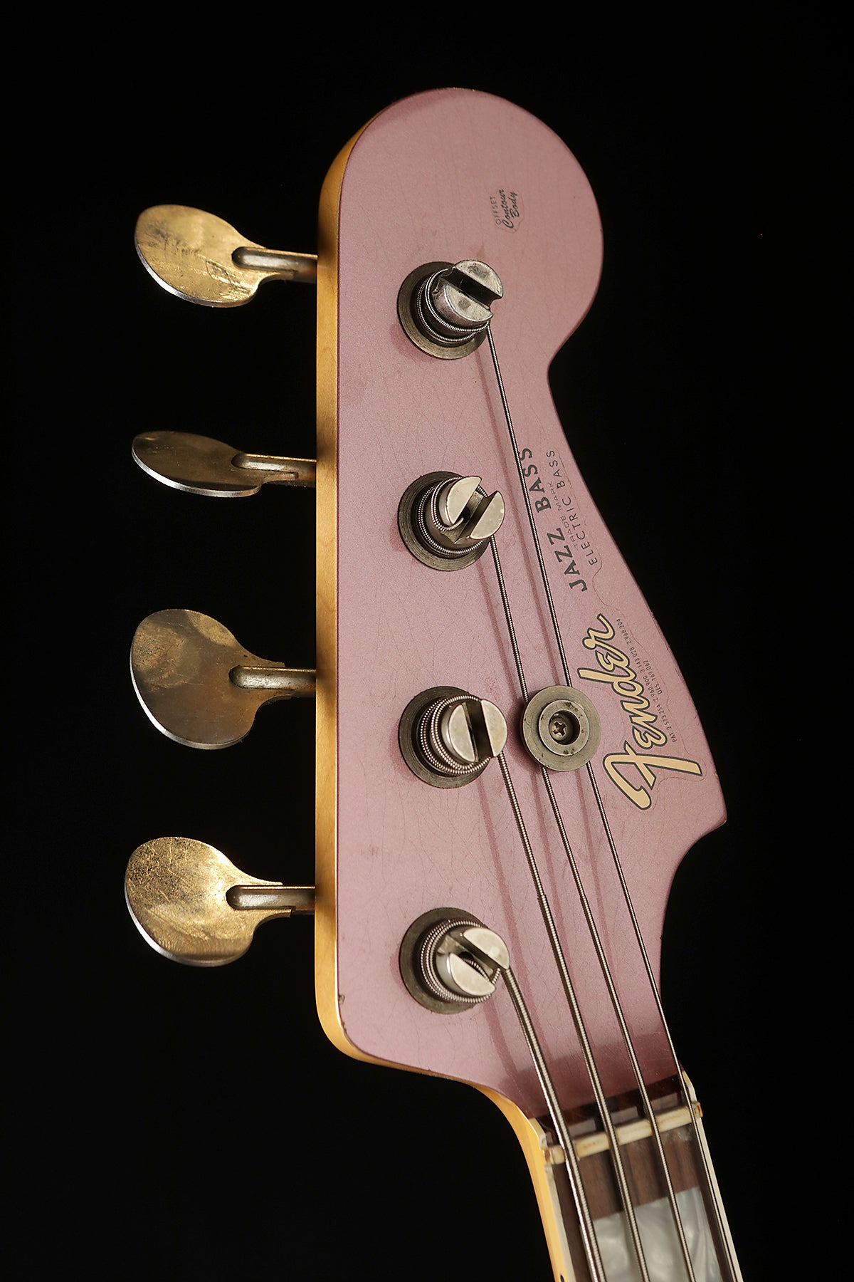 Fender Custom Shop Ltd Ed P Bass Special Journeyman Relic Burgandy Mist Metallic - Bass Centre Music Store Melbourne