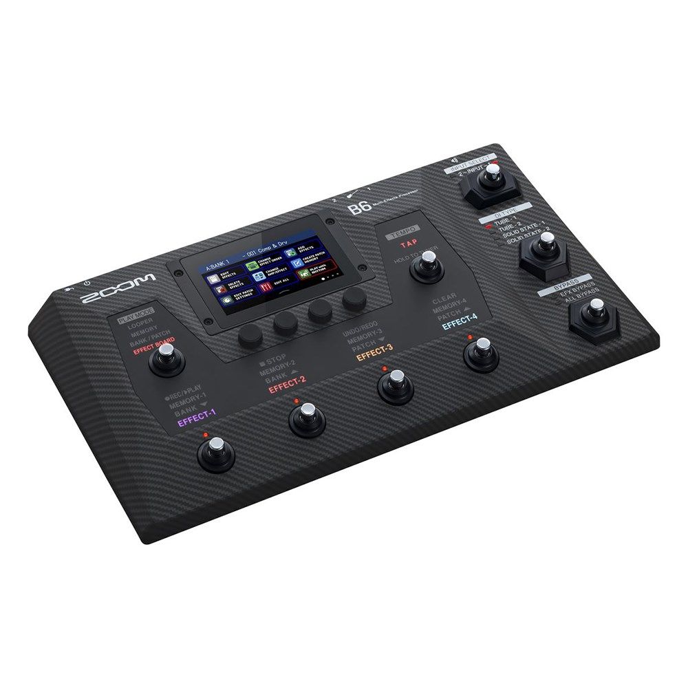 Zoom B6 Bass Multi Effects Unit - Bass Centre Music Store Melbourne