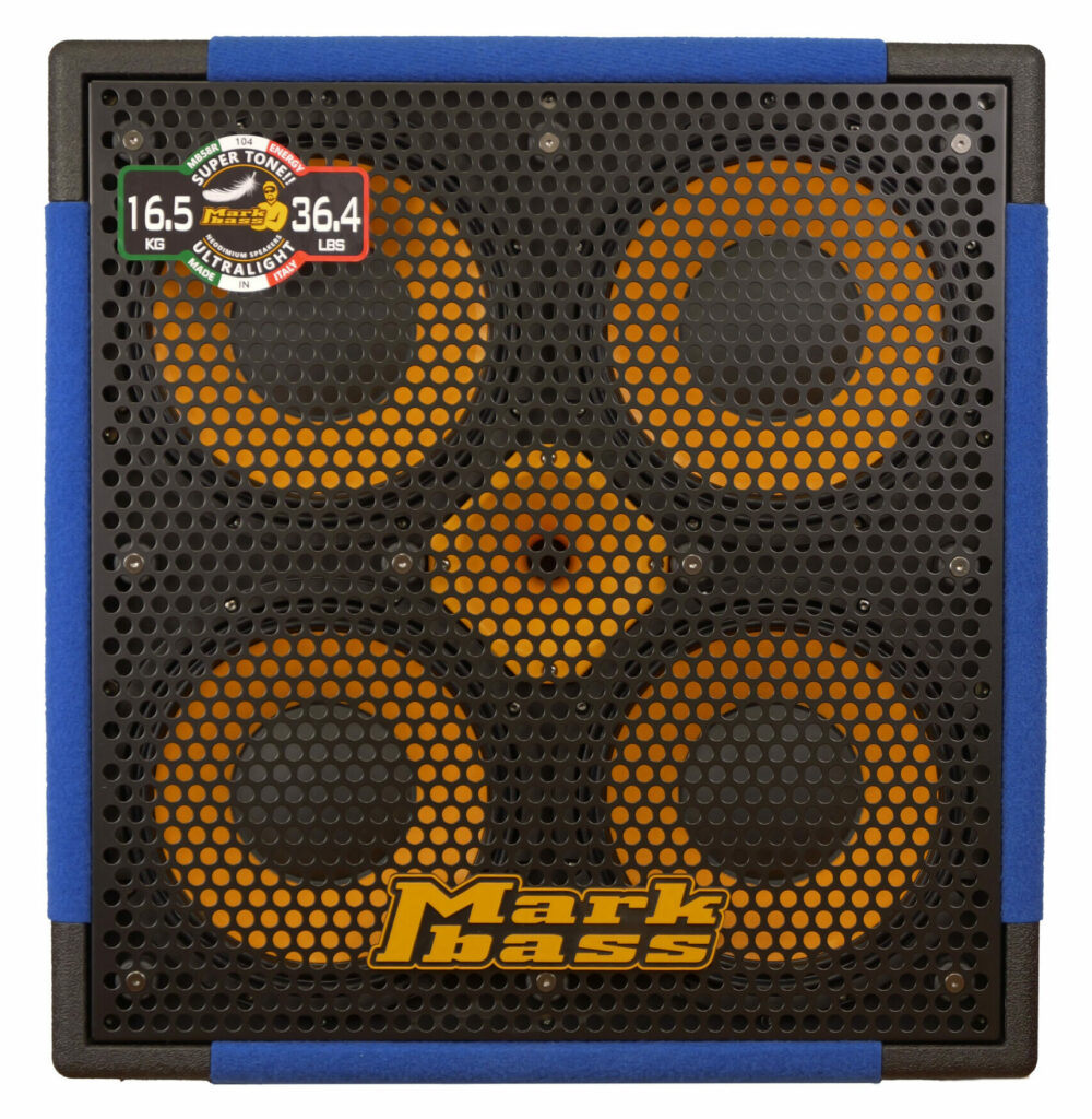 MarkBass MB58R 104 Energy Cabinet BLUE - Bass Centre Music Store Melbourne
