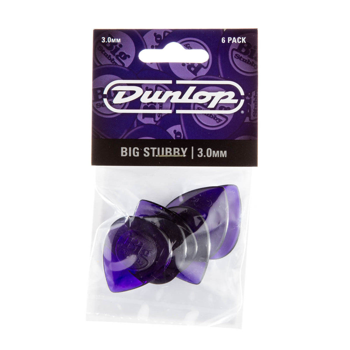 Dunlop Big Stubby Picks 6 Pack - Bass Centre Music Store Melbourne