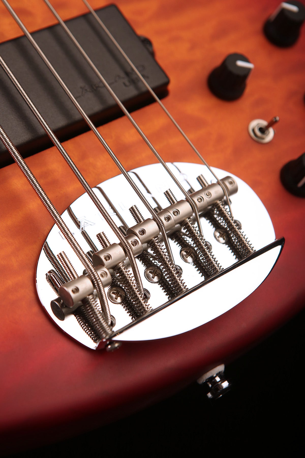 Lakland Skyline 55-02 Deluxe Satin Cherry Burst - Bass Centre Music Store Melbourne