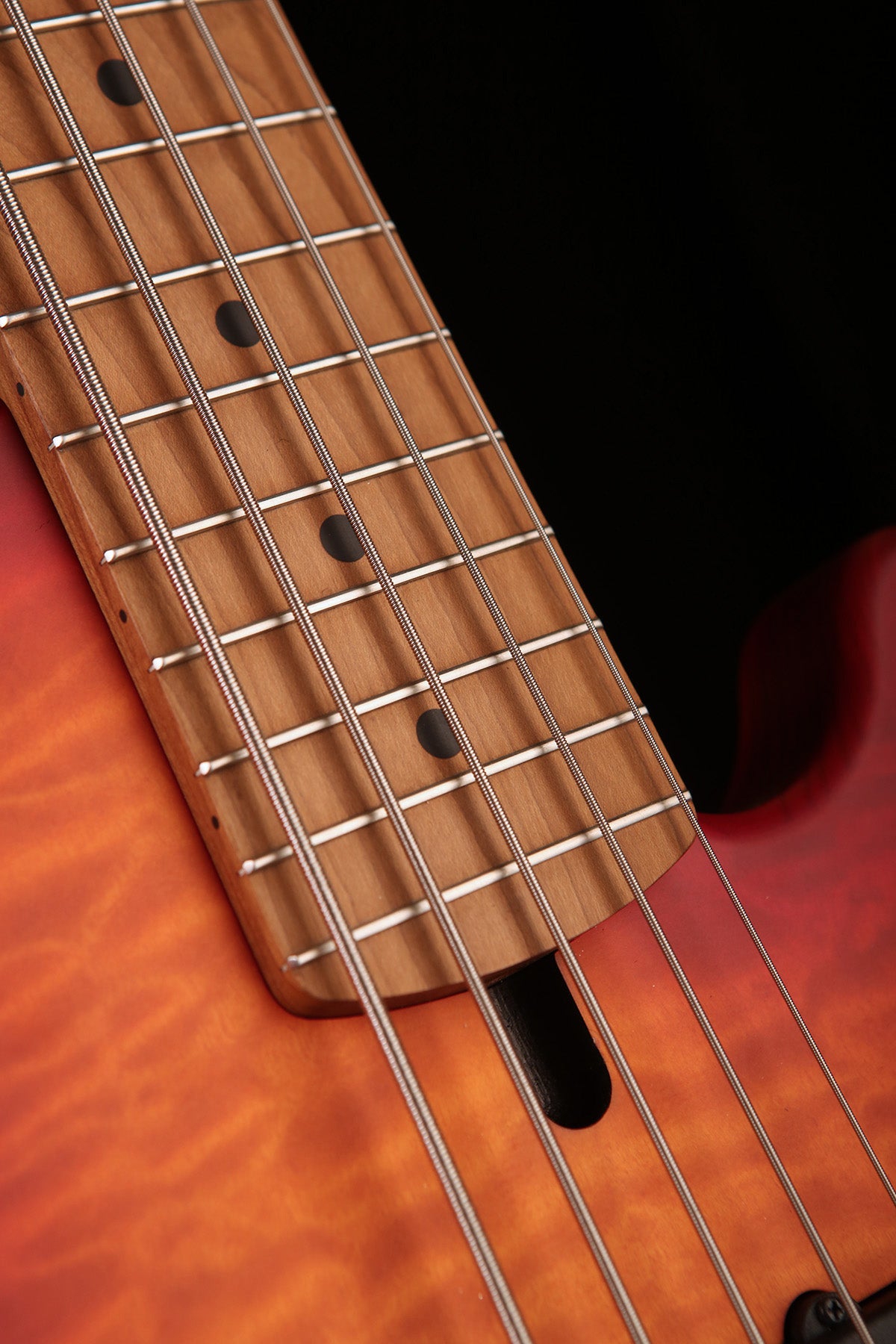 Lakland Skyline 55-02 Deluxe Satin Cherry Burst - Bass Centre Music Store Melbourne