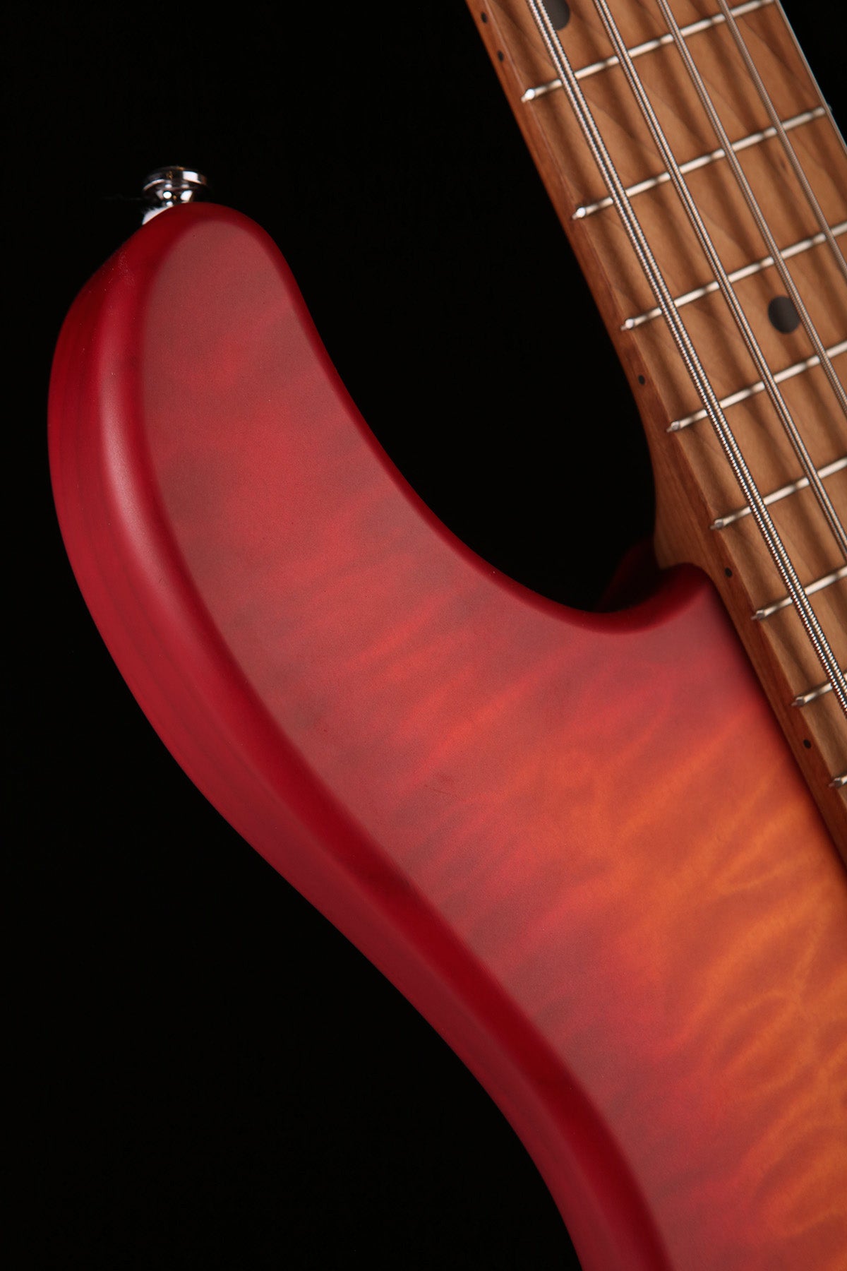 Lakland Skyline 55-02 Deluxe Satin Cherry Burst - Bass Centre Music Store Melbourne