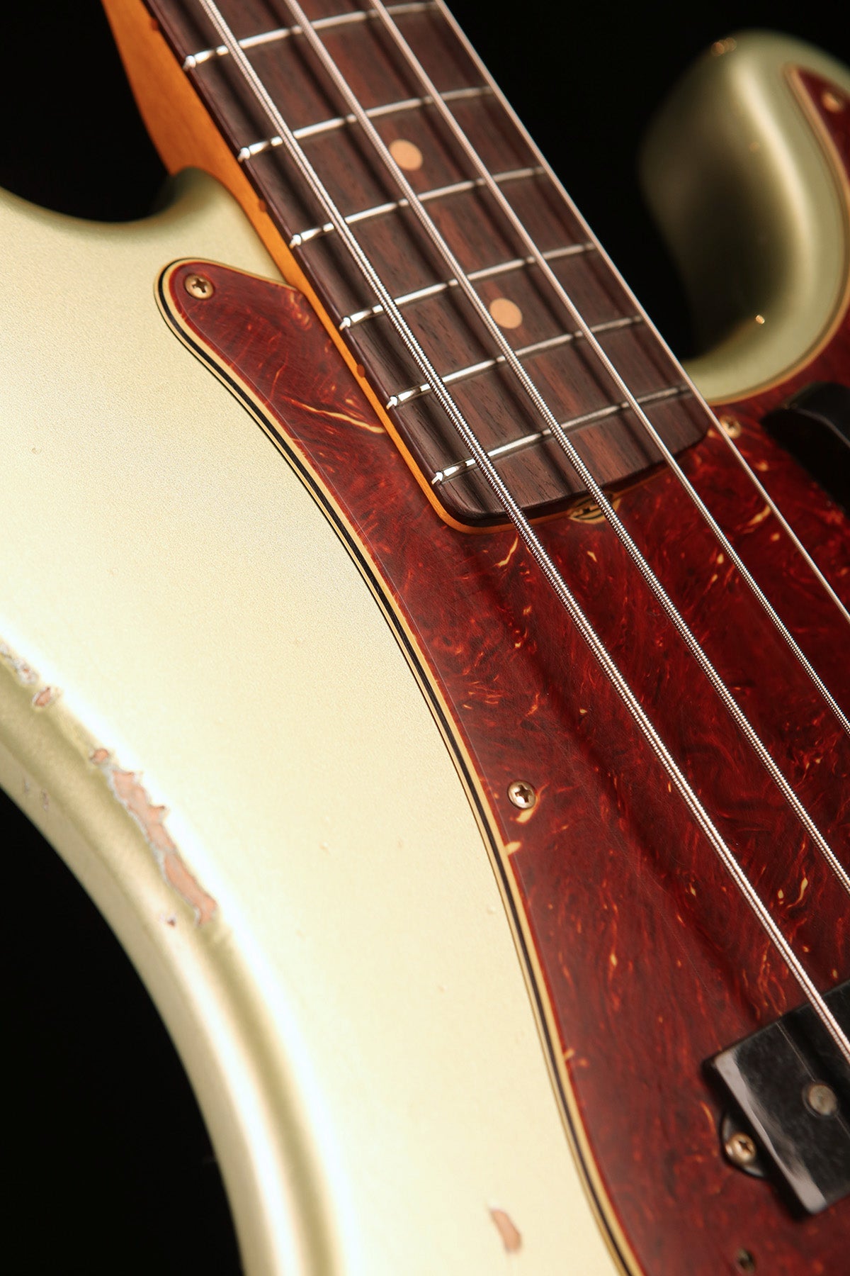 Fender Custom Shop 1960 Precision Bass Super Faded Aged Sage Green Metallic - Bass Centre Music Store Melbourne
