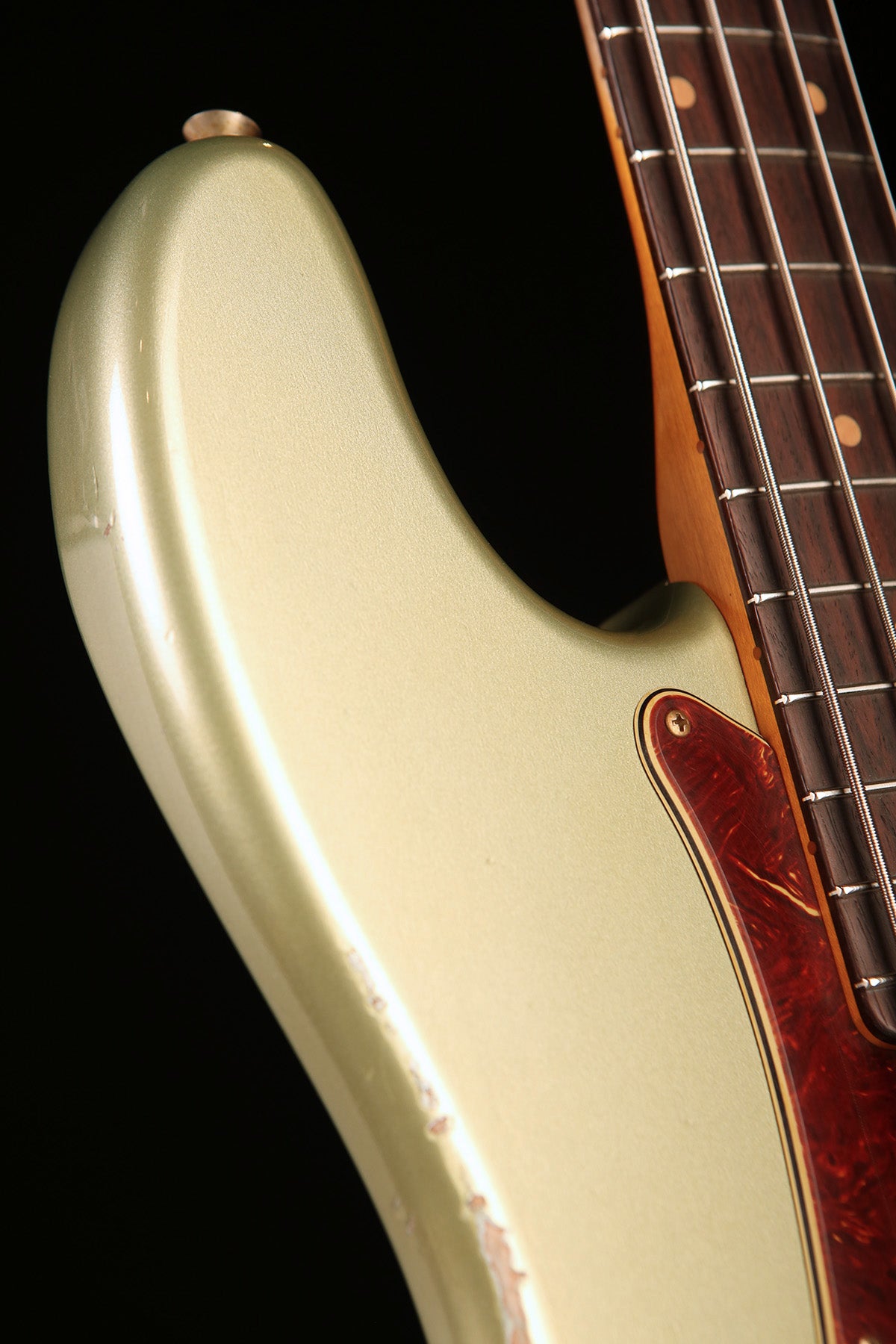 Fender Custom Shop 1960 Precision Bass Super Faded Aged Sage Green Metallic - Bass Centre Music Store Melbourne